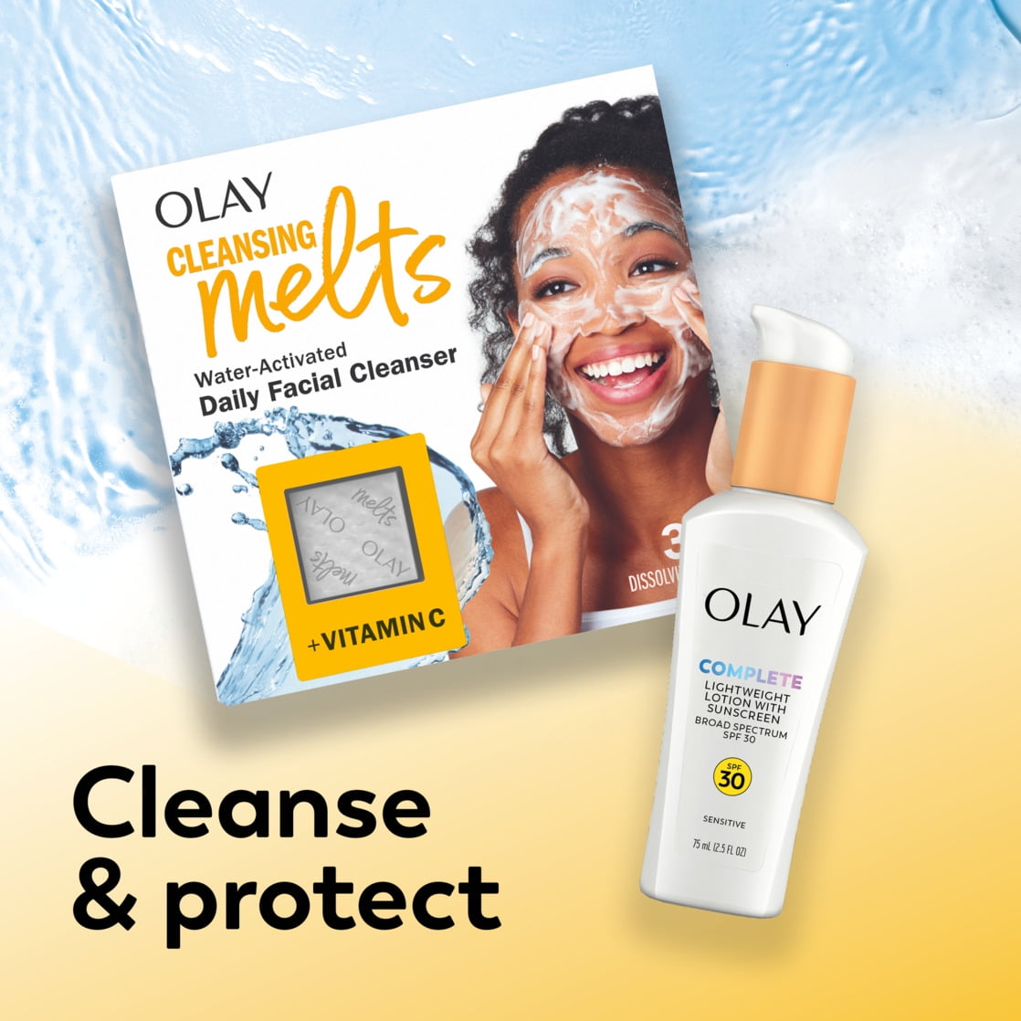 Olay Complete Daily Facial Moisturizer for Sensitive Skin (SPF 30, 2.5 oz) 8dt3d
