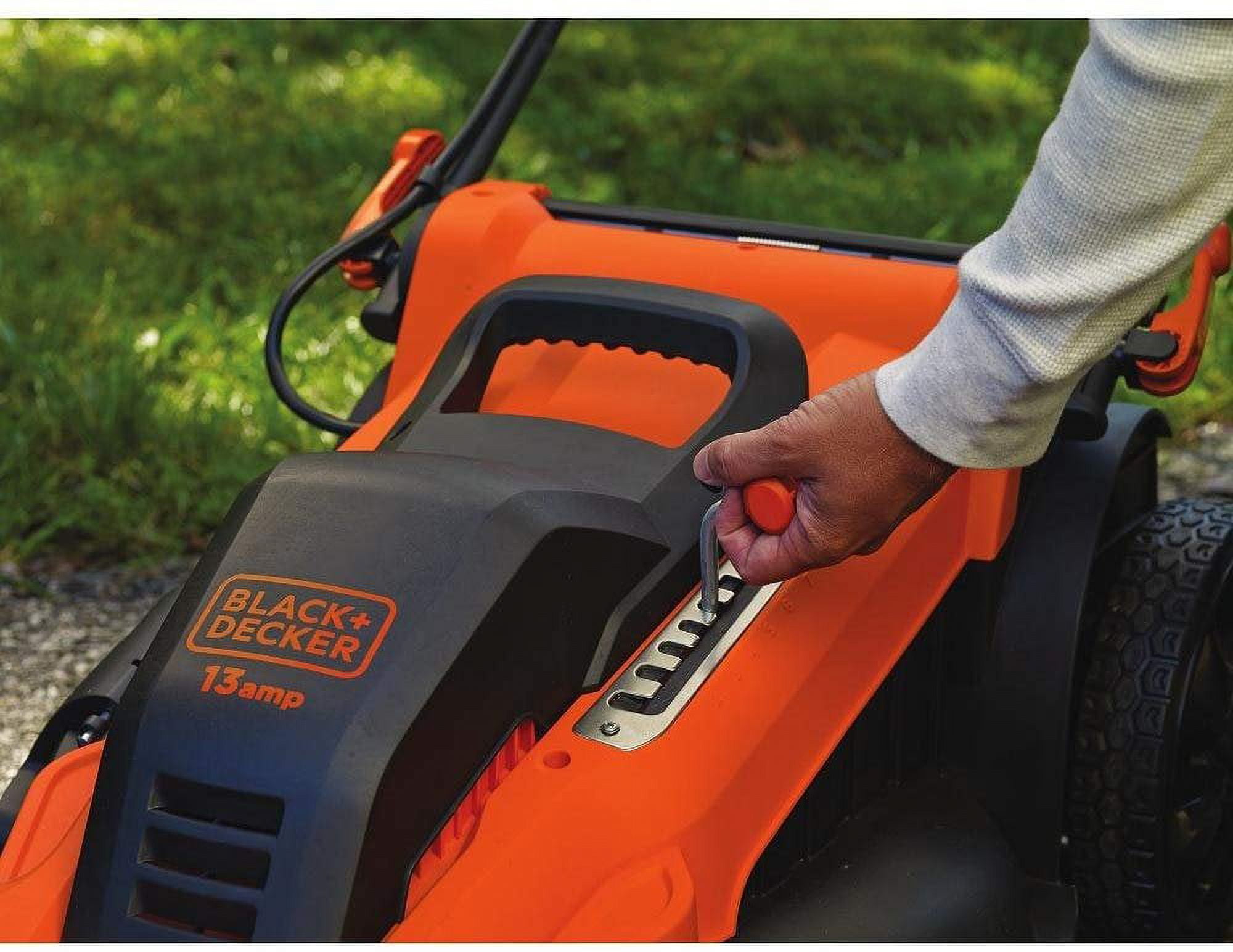 BLACK+DECKER MM2000 13 Amp Corded Lawn Mower (Black, 20 in) gl58n