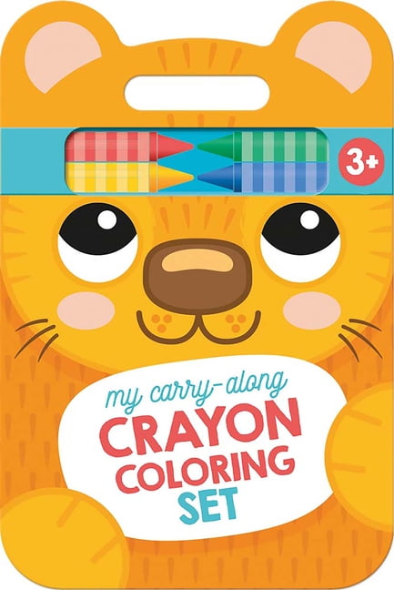 Yoyo Books My Carry-Along Crayon Coloring Set (Cat & Friends, 96 Pages) an4td