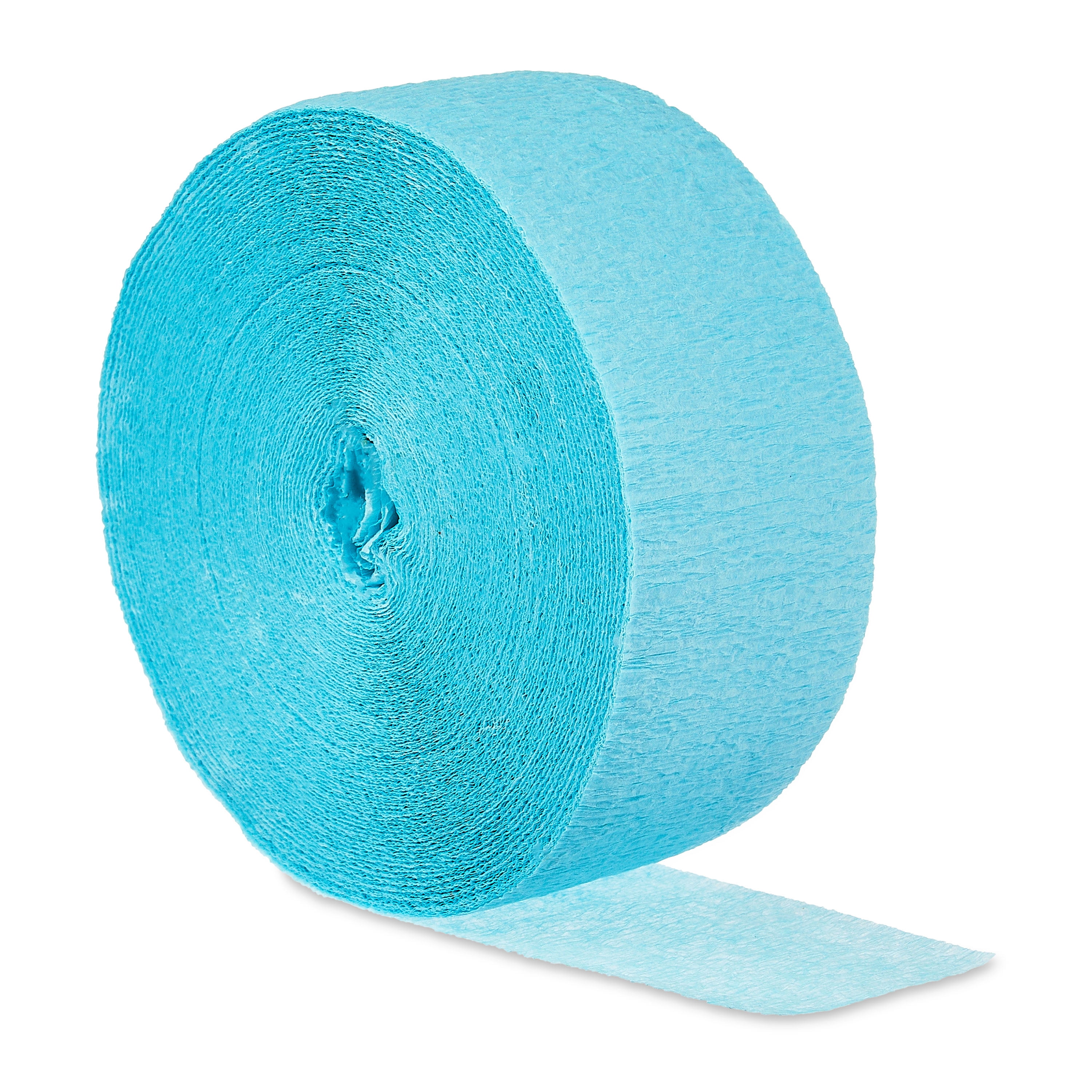 Way To Celebrate Paper Party Streamer, Decorative Crepe Paper for Events (Light Blue, 150 ft) i4d6v