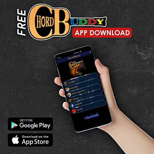 ChordBuddy Guitar Learning System for Right Handed Acoustic Guitars (Includes Songbook and Lesson Plan, 1.75 in) 7fbb3