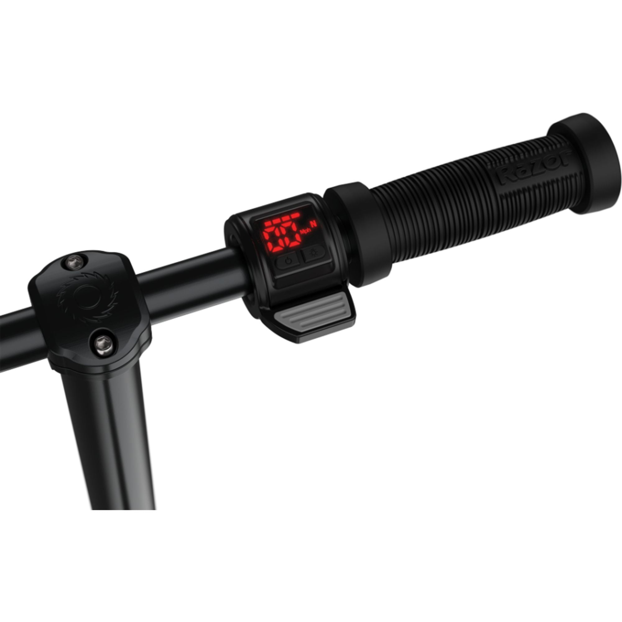 Razor Icon Shadow Electric Scooter, Foldable Commuter Scooter with 300W Motor (Black, 220 lb Capacity) pqexz