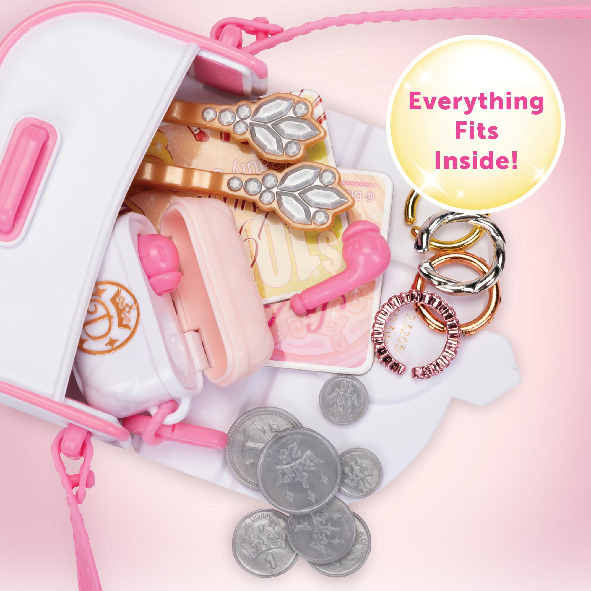 Disney Princess Style Collection Chic Petites Fashion Accessory Set (Multi-color, 9 Piece Set) c6yzd