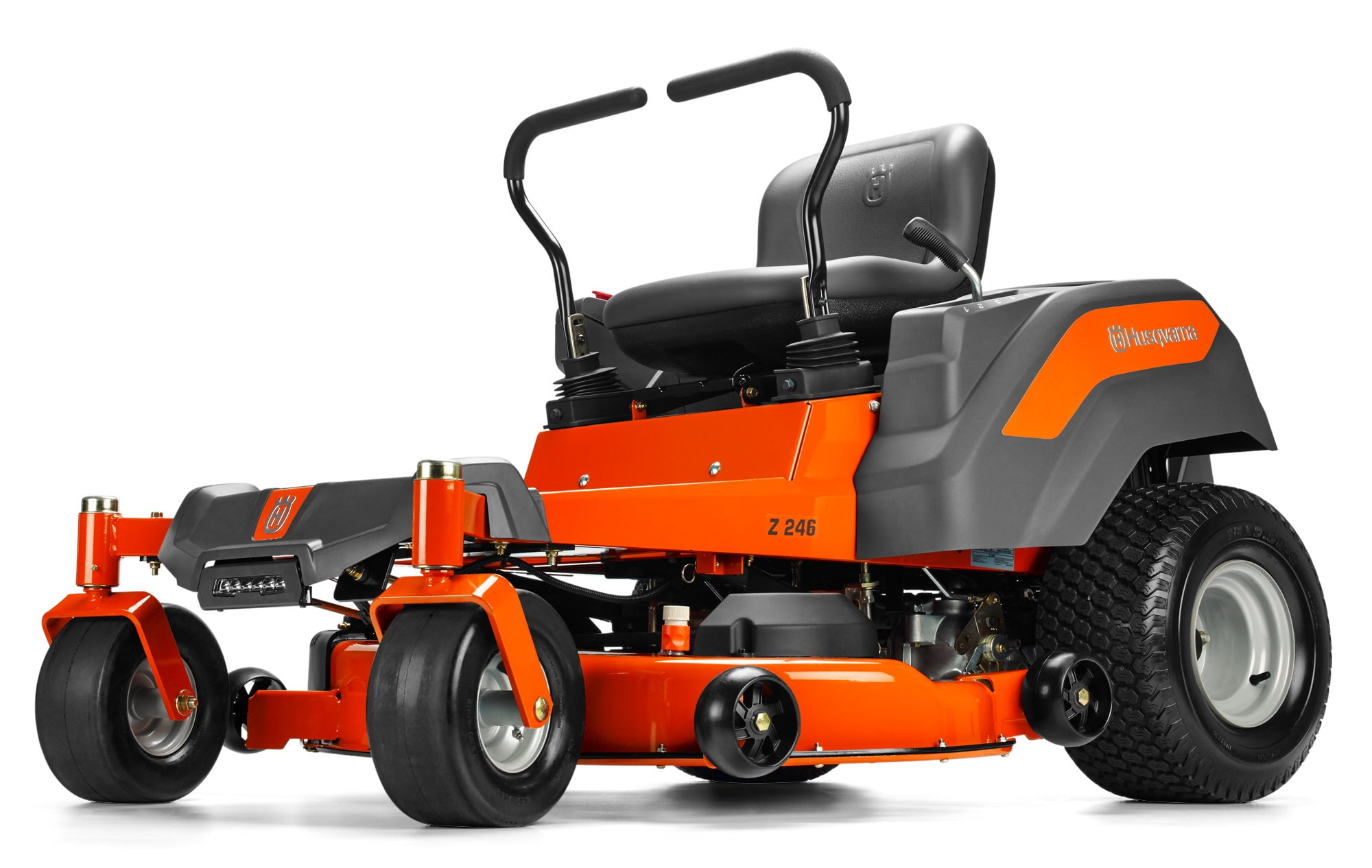 Husqvarna Z246 Zero Turn Lawn Mower with 21.5HP Kawasaki Engine (46-inch Deck) yj0bo