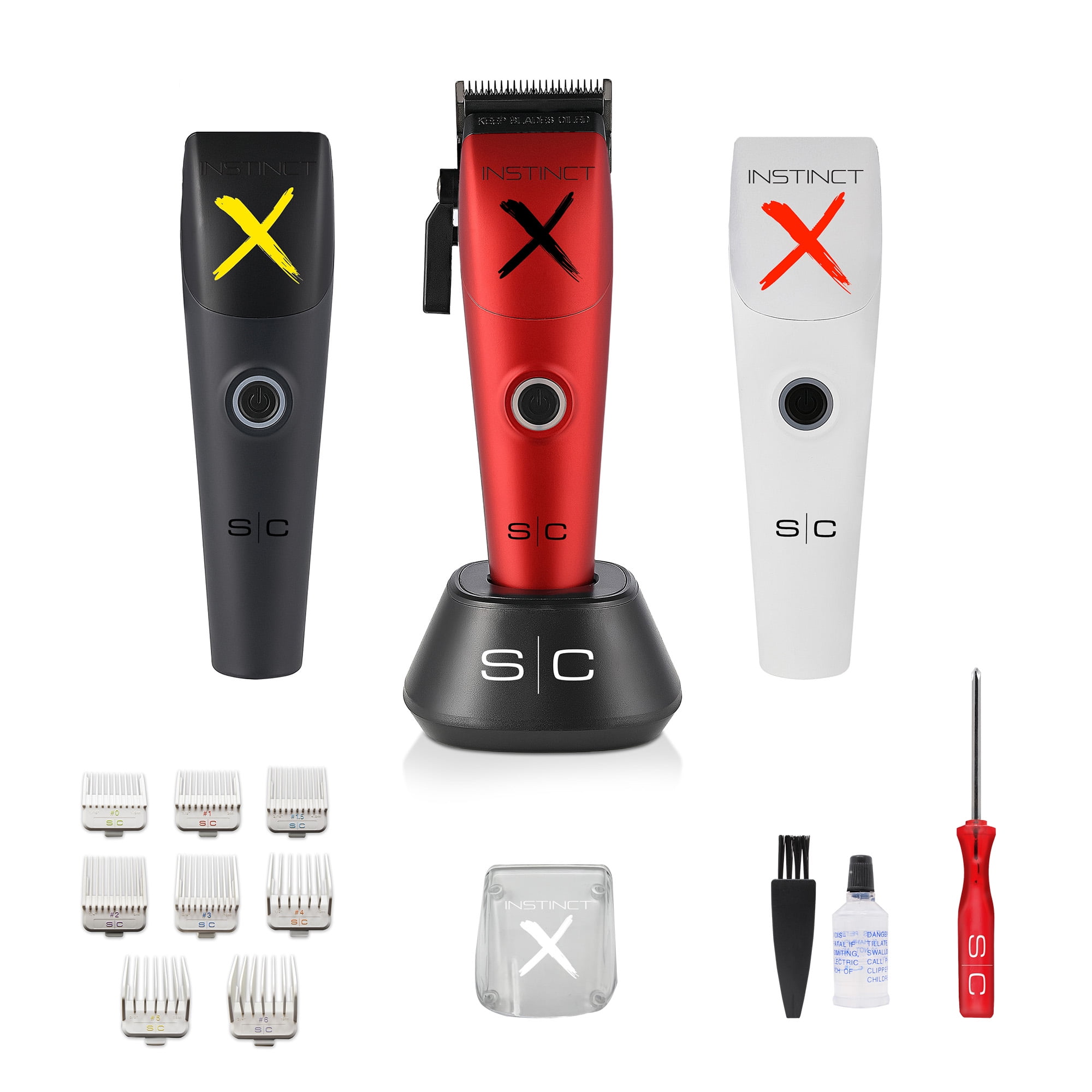 StyleCraft Instinct-X Professional Cordless Hair Clipper with IN2 Vector Motor (Multicolor, 1 Unit) 1jyul