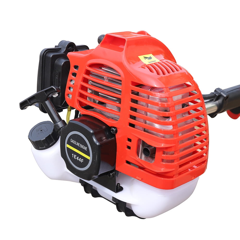 Generic 51.7cc 2-Stroke Gas Powered Mini Tiller, Heavy-Duty Garden Cultivator for Soil Loosening and Weeding (9 in Width) k0z6b