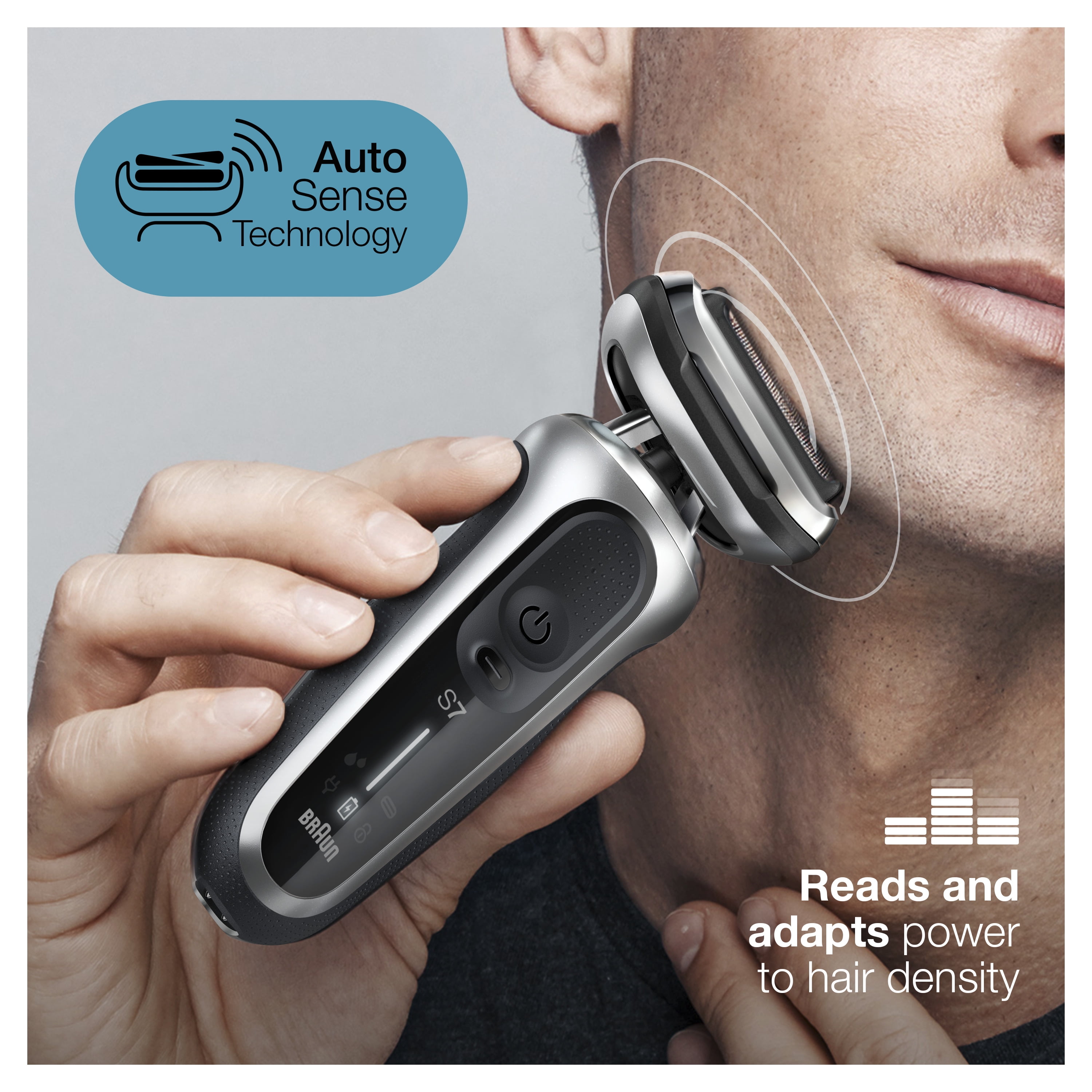 Braun Series 7 7071cc Flex Electric Razor for Men with SmartCare Center and Precision Trimmer (Brown, 1 Count) ifuqf