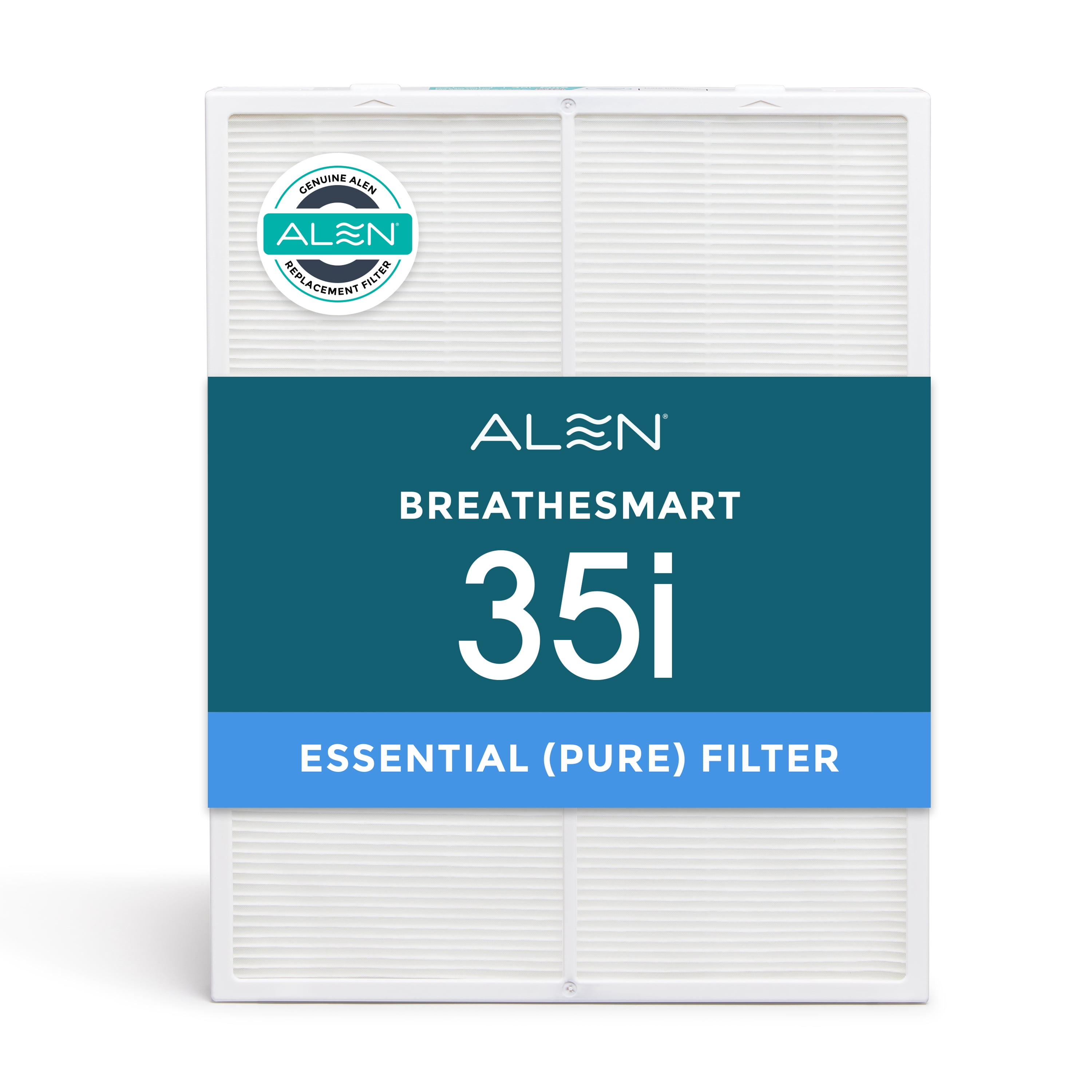 Alen BreatheSmart 35i HEPA Air Purifier for Home with Pure Filter (White, 1000 sq. ft. Coverage) pye7y