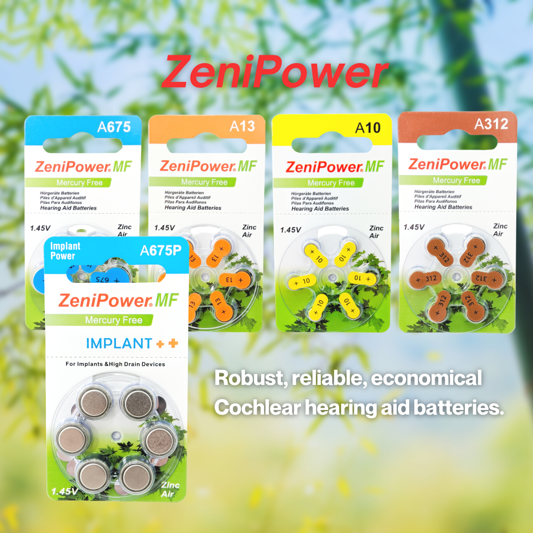 ZeniPower Cochlear Implant Zinc Air Batteries (Size 675, 600 Pack) j0tf0 - Image 5