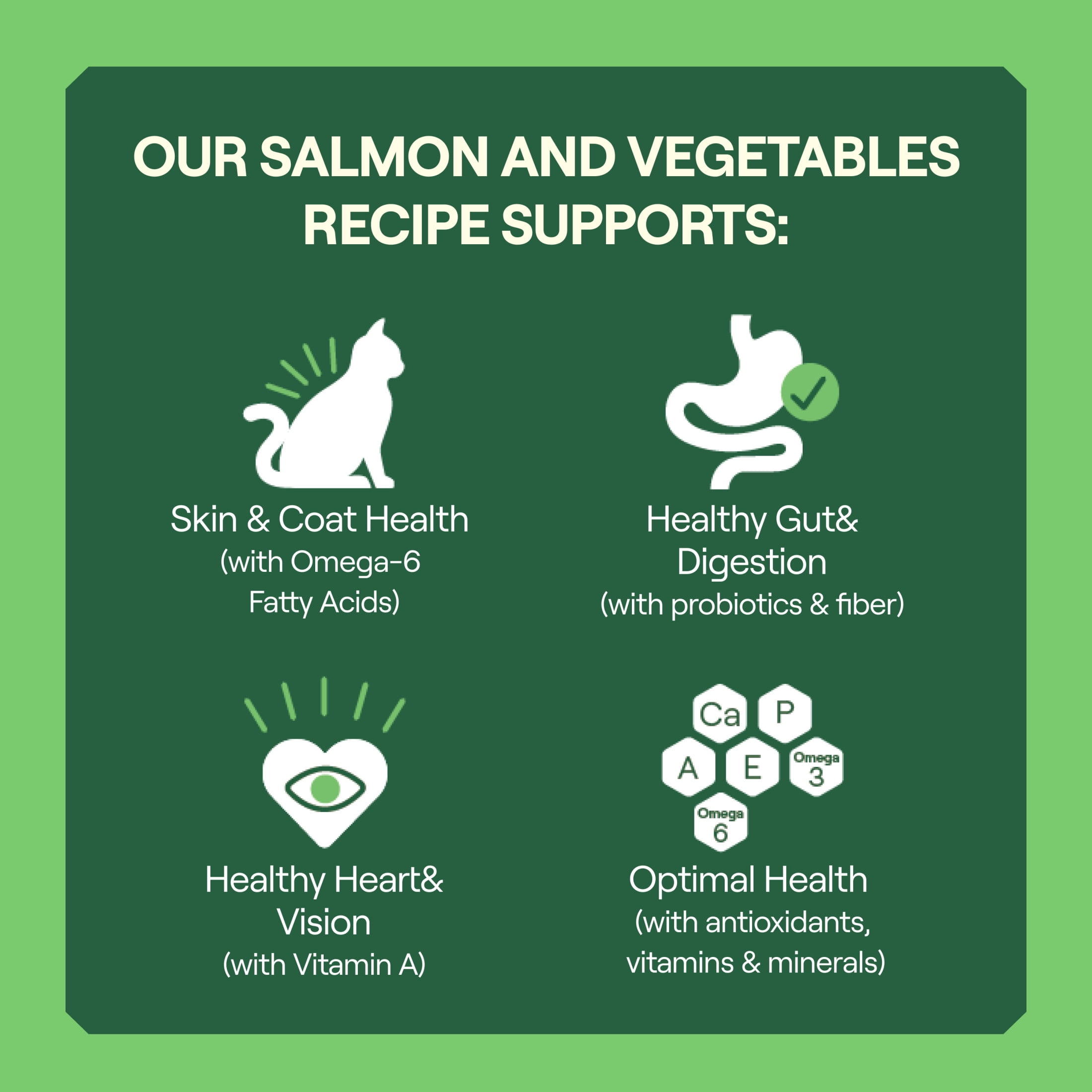 Goodlands Salmon & Vegetable Recipe Dry Adult Cat Food with Probiotics (7 lb) 8nkk3