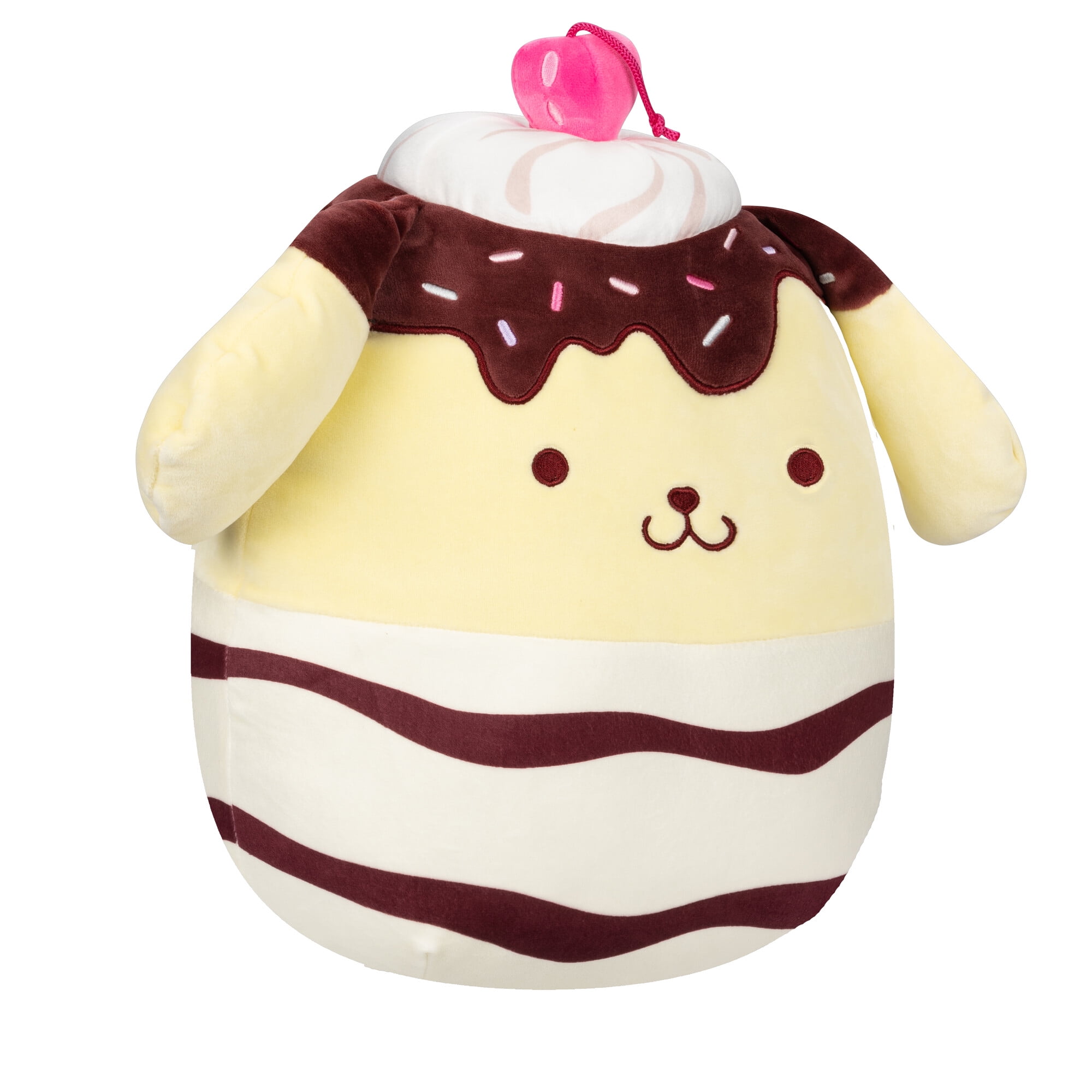 Squishmallows Sanrio Pompompurin Plush Toy, Ultra Soft Stuffed Animal (Yellow, 12 in) n0gud
