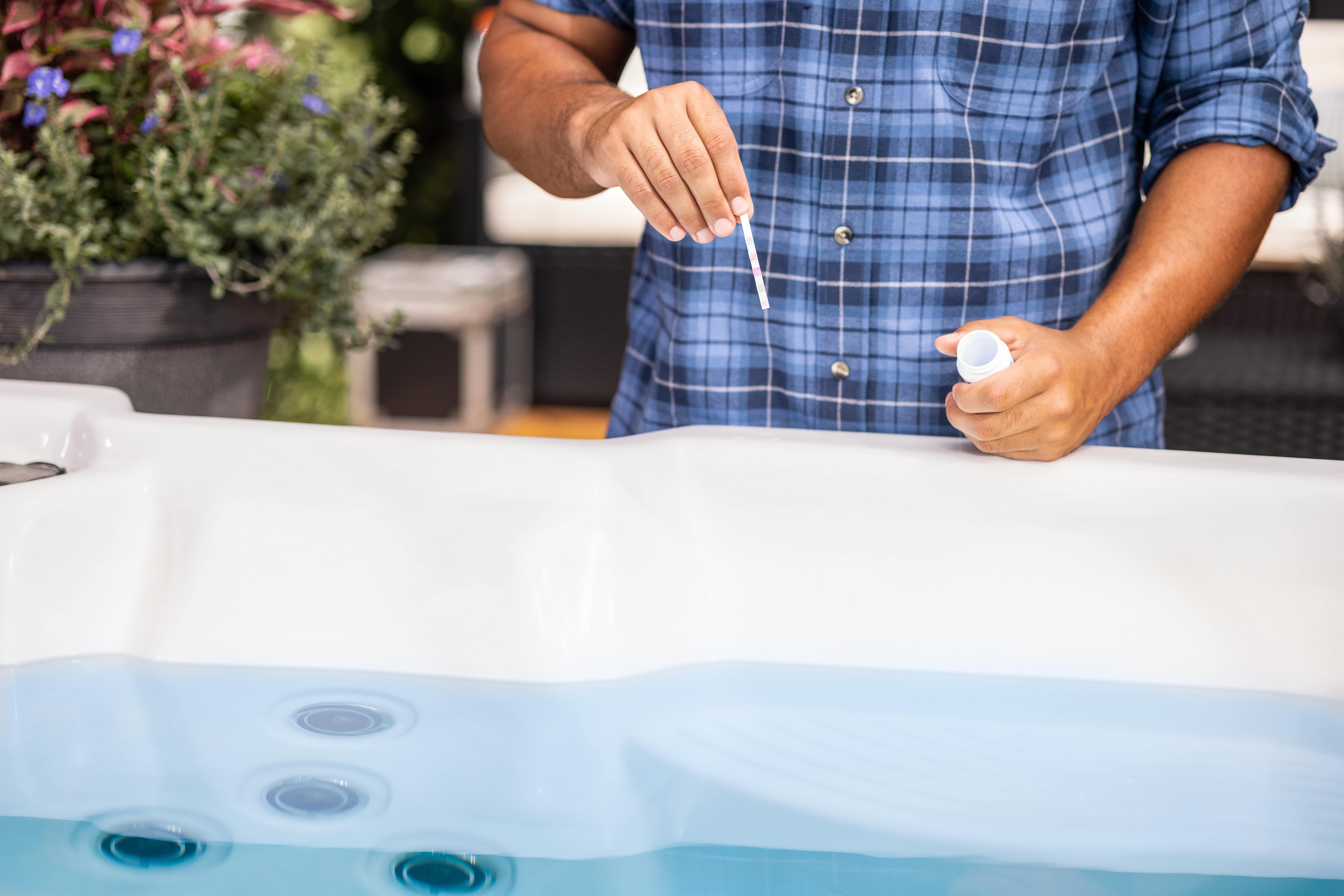 Clorox Pool&Spa 5-Way Water Testing Strips for Hot Tubs and Spas (30 Count) 4z770