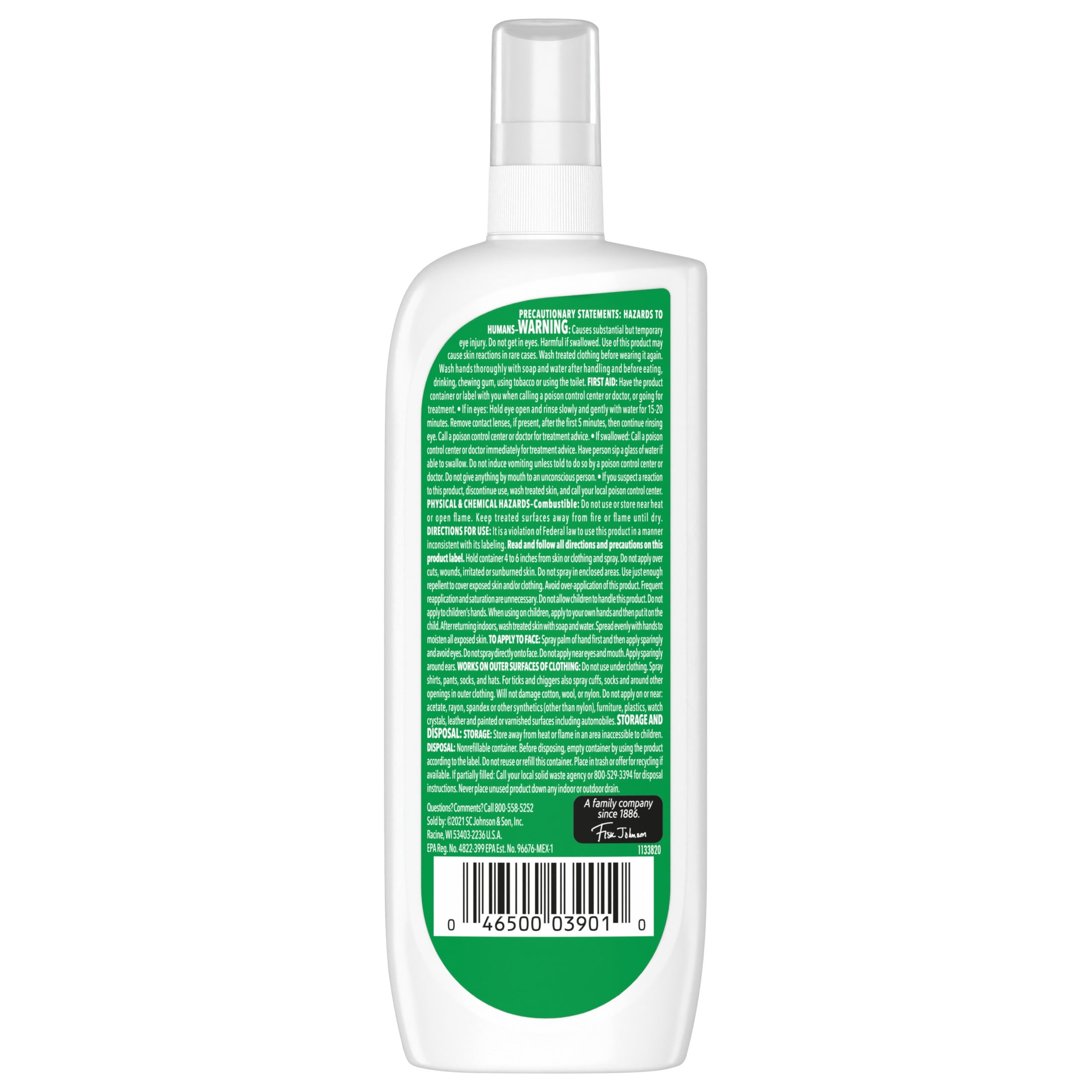 OFF! Deep Woods Sportsmen Insect Repellent, Long-Lasting Mosquito and Tick Protection (9 oz) 3ofex