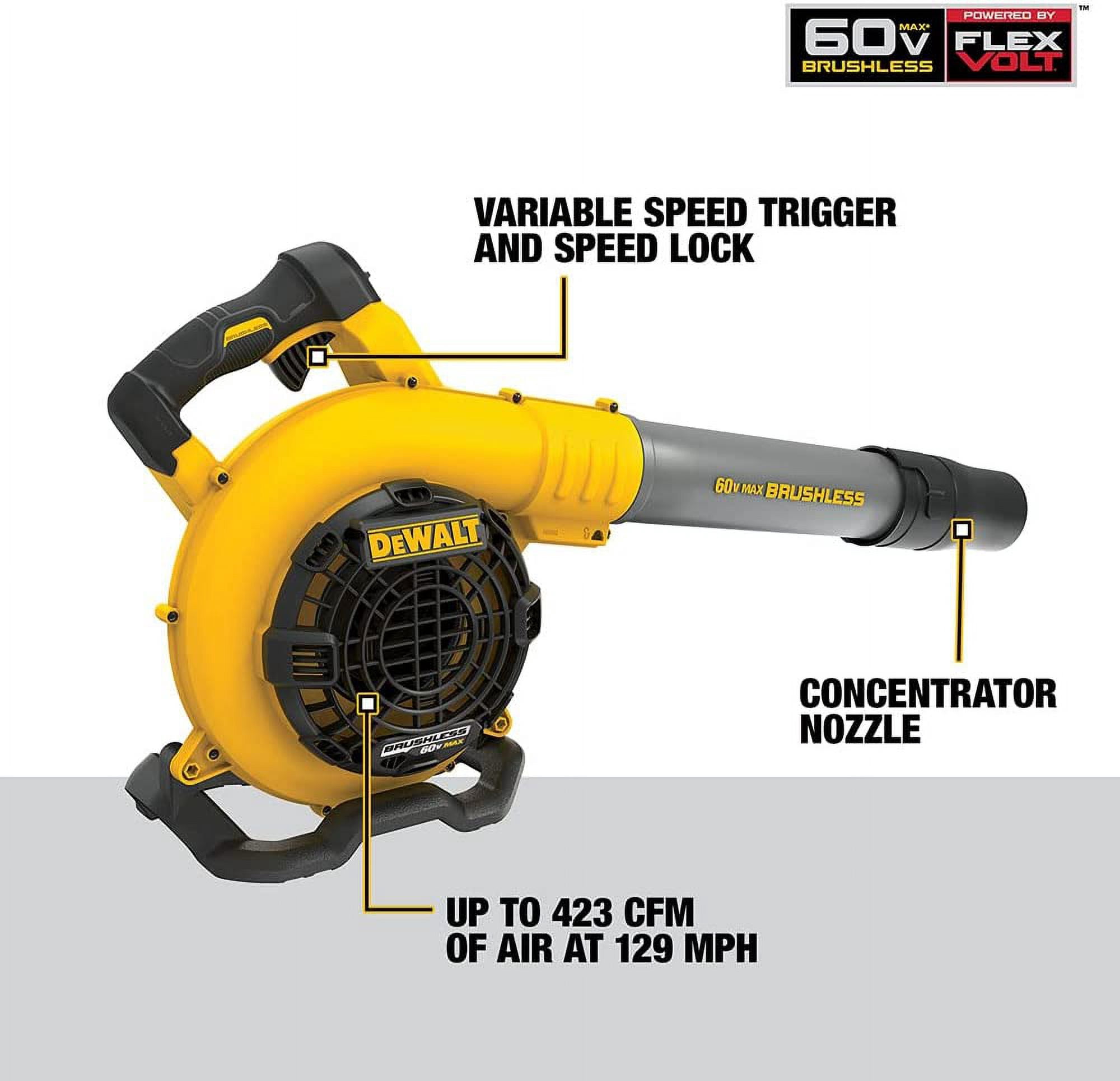 DEWALT 60V MAX Cordless Chainsaw and Leaf Blower Combo Kit (2-Piece Set) 5xw3y