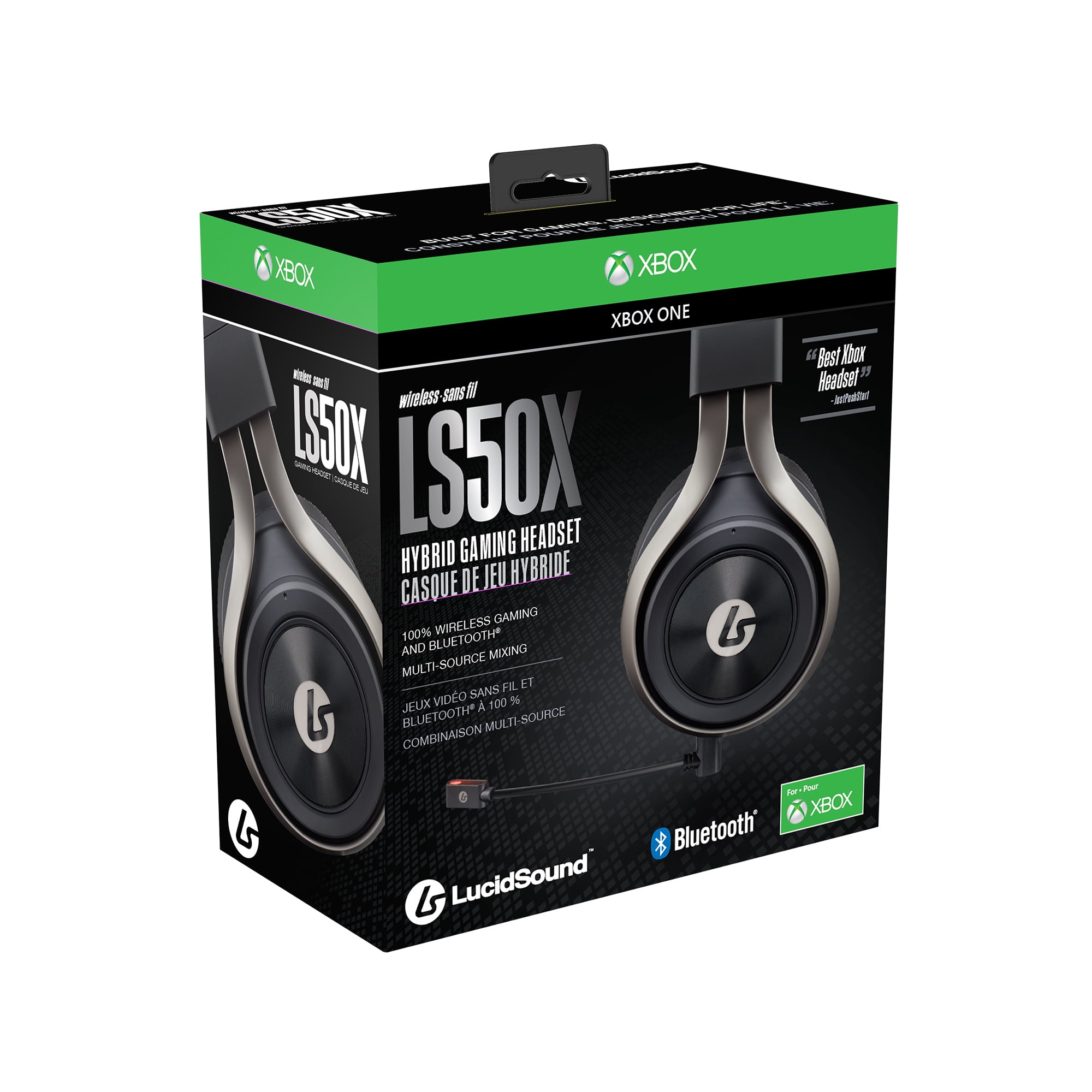 PowerA LucidSound LS50X Wireless Gaming Headset for Xbox Series X|S (Black, 1 Pack) bxtfa