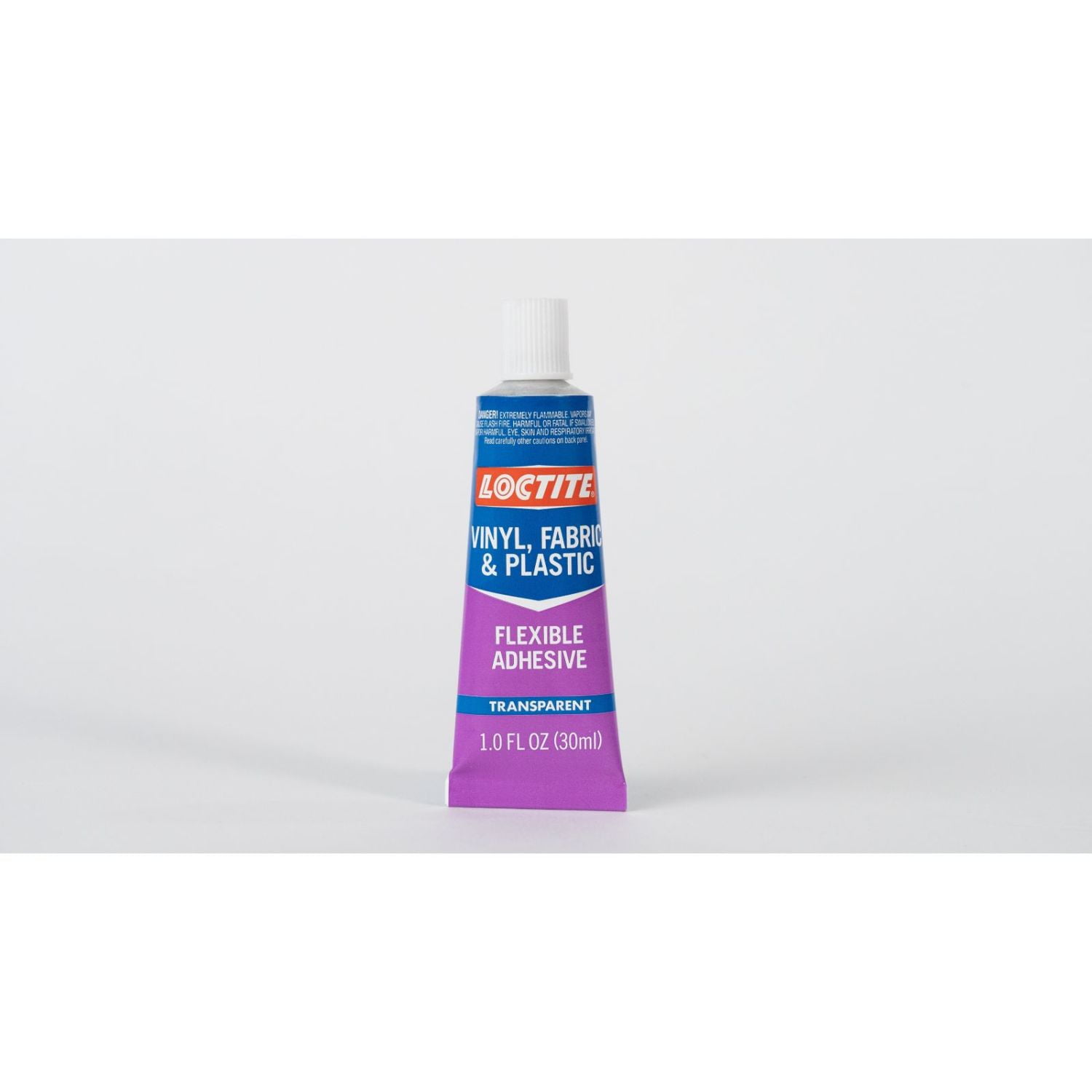 Loctite Vinyl Fabric and Plastic Flexible Repair Adhesive (Clear, 1 fl oz) izw69