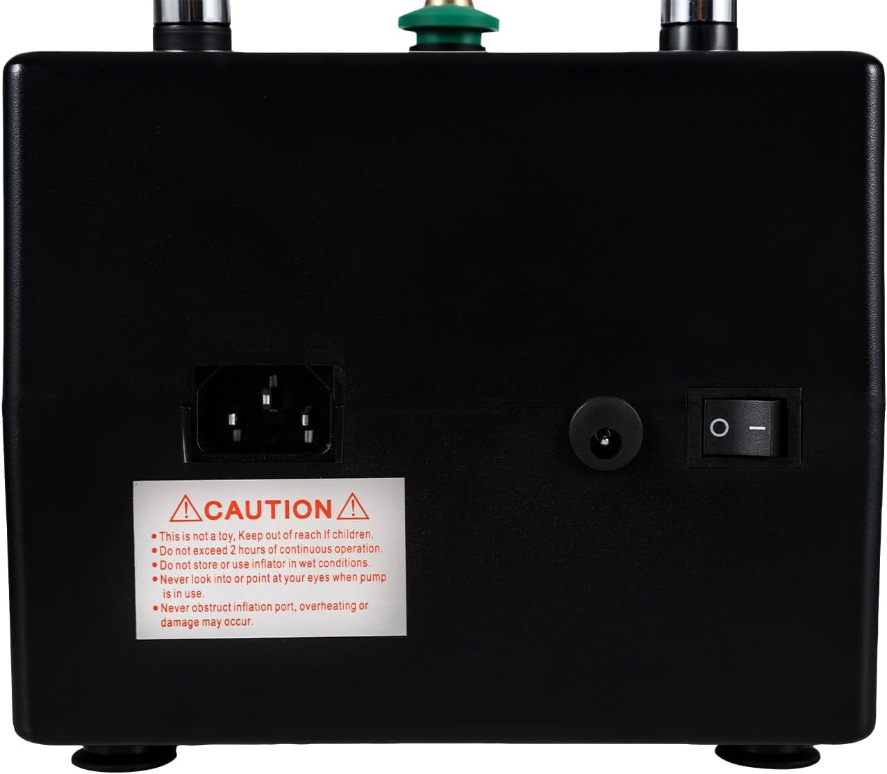 Lagenda B231 Electric Balloon Inflator Pump with Digital Timer for Party Decoration (Black, 1 Unit) 94khm