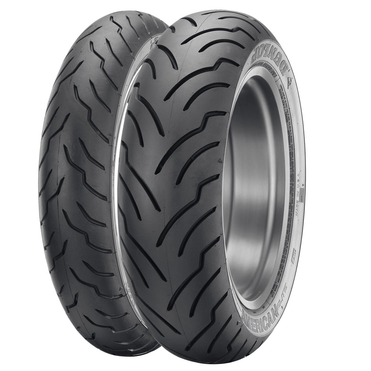 Dunlop American Elite 2 Rear Motorcycle Tire (Black, 180/65B-16 81H) efitn