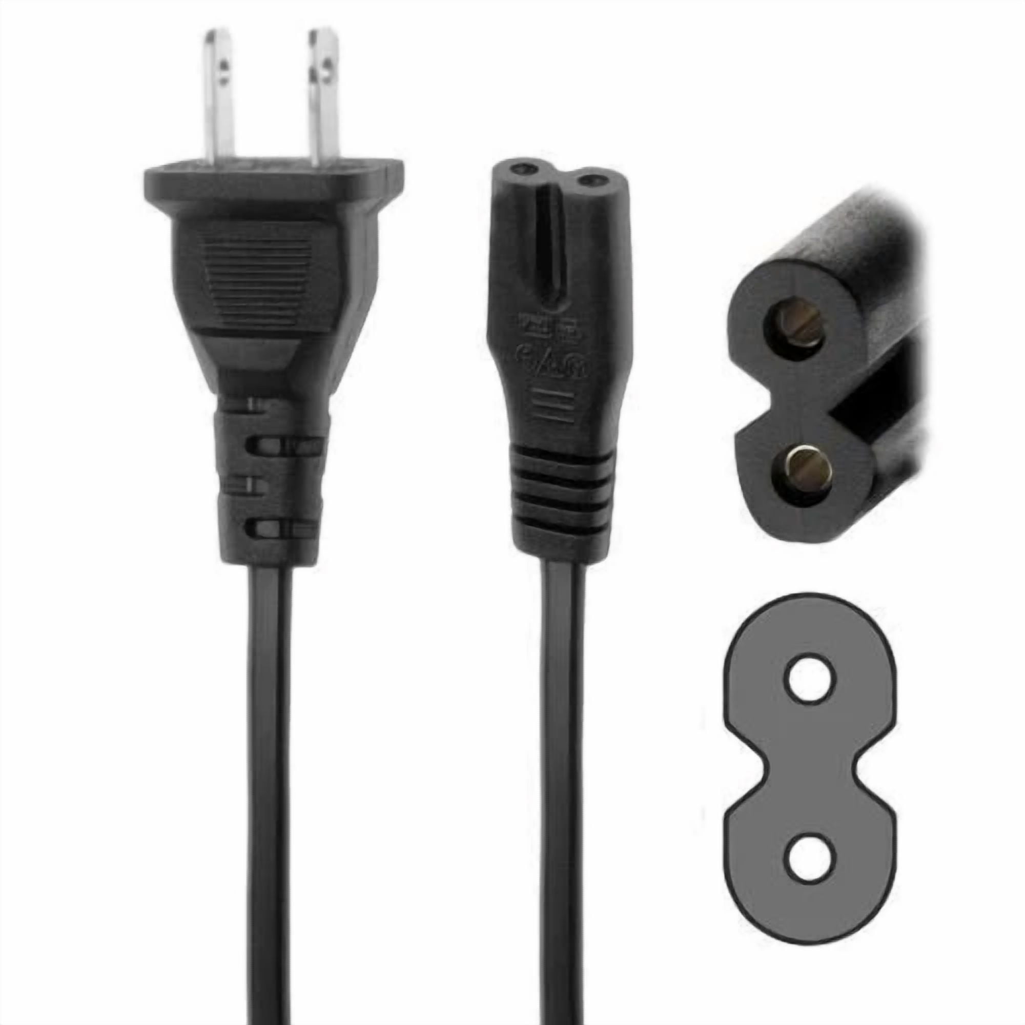 Rhea Replacement Power Cord for TCL Alto R1 TSR1 Alto 8 TS8211 TS8212 Alto 6 TS6 Sound Bar (6 ft) cfg4j