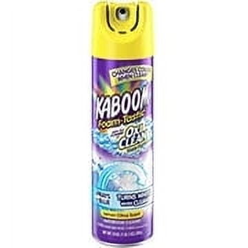 Kaboom Foam-Tastic Bathroom Cleaner with OxiClean, Citrus Scent (19 oz, 2 Pack) 3f01d