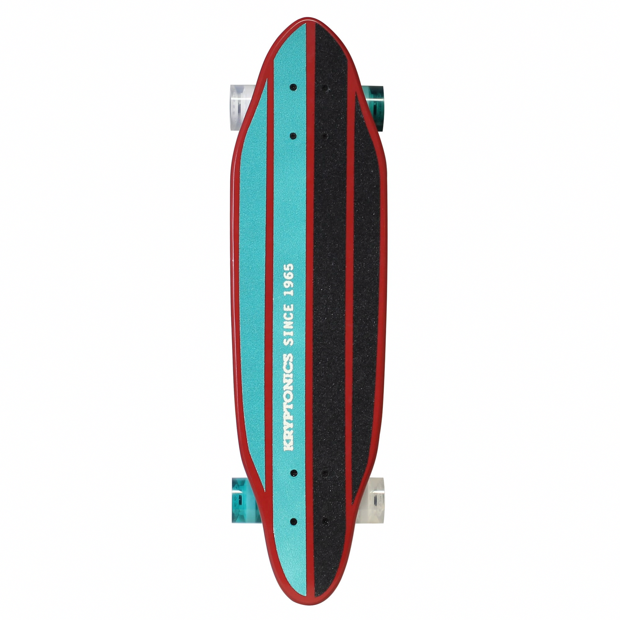 Kryptonics Cutaway Cruiser Skateboard Durable Maple Deck (Blue, 30 in x 8 in) d5zhi