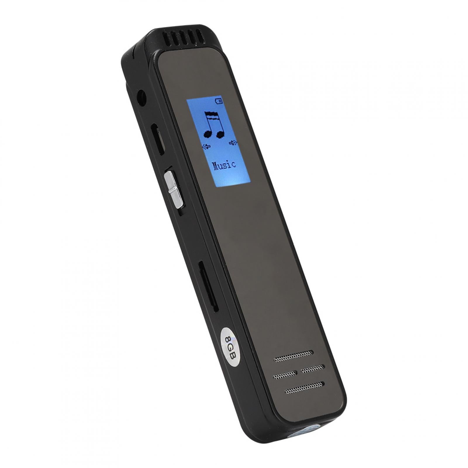 HQQGVVS Digital Voice Recorder, Portable Lossless Audio Recording Device with Password Protection and USB 2.0 (1 Unit) p4g4m