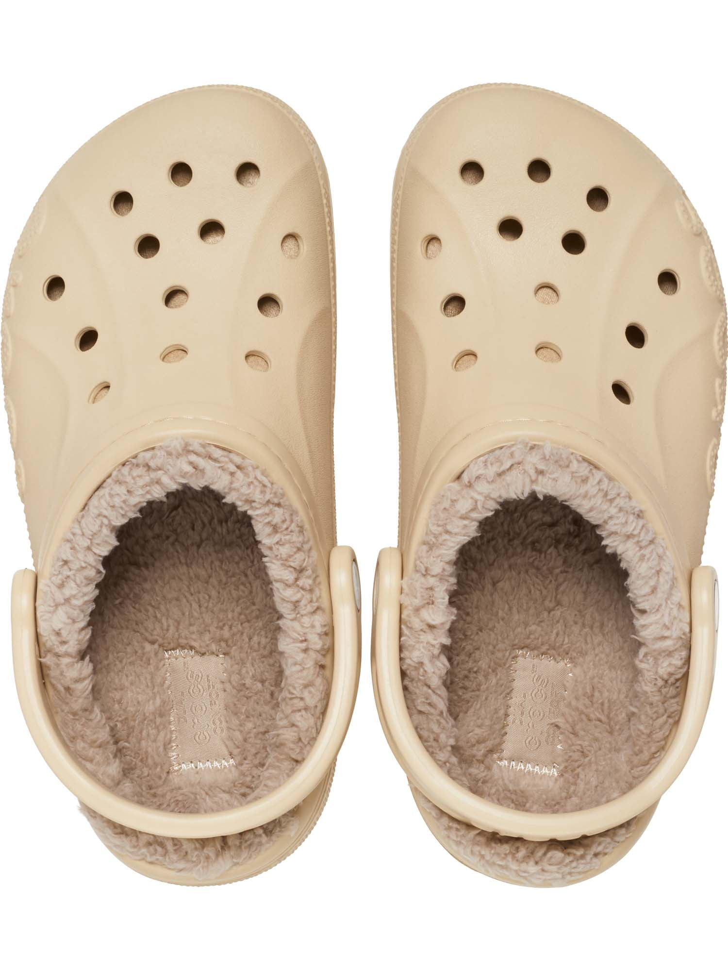 Crocs Baya Lined Clogs Unisex Comfortable Slip-On Shoes (Black, 9 US Men / 11 US Women) g8muf