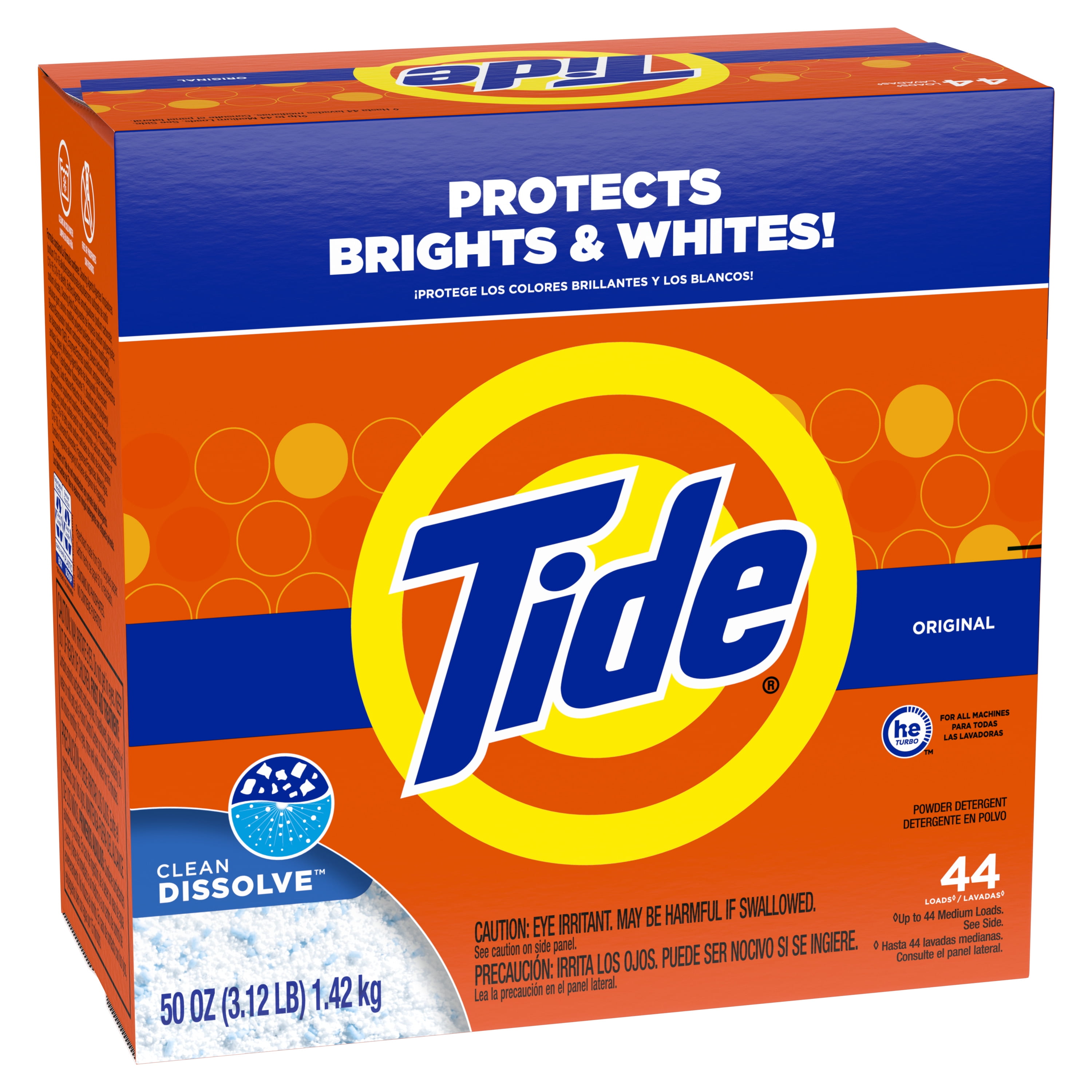 Tide Original Scent Powder Laundry Detergent (Original, 50 oz) b8uyw