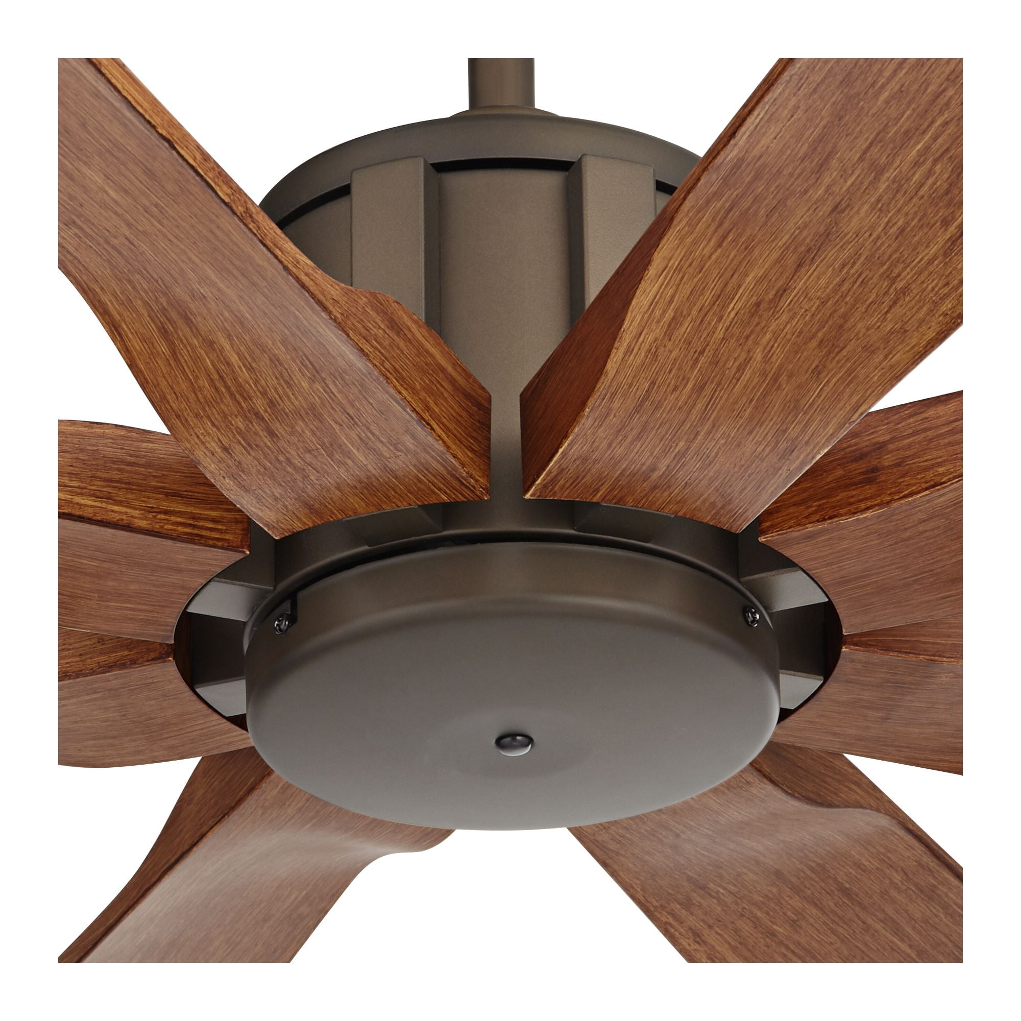 Possini Euro Design Defender Industrial Ceiling Fan with Remote Control (Oil Rubbed Bronze, 60 in) 04b4k