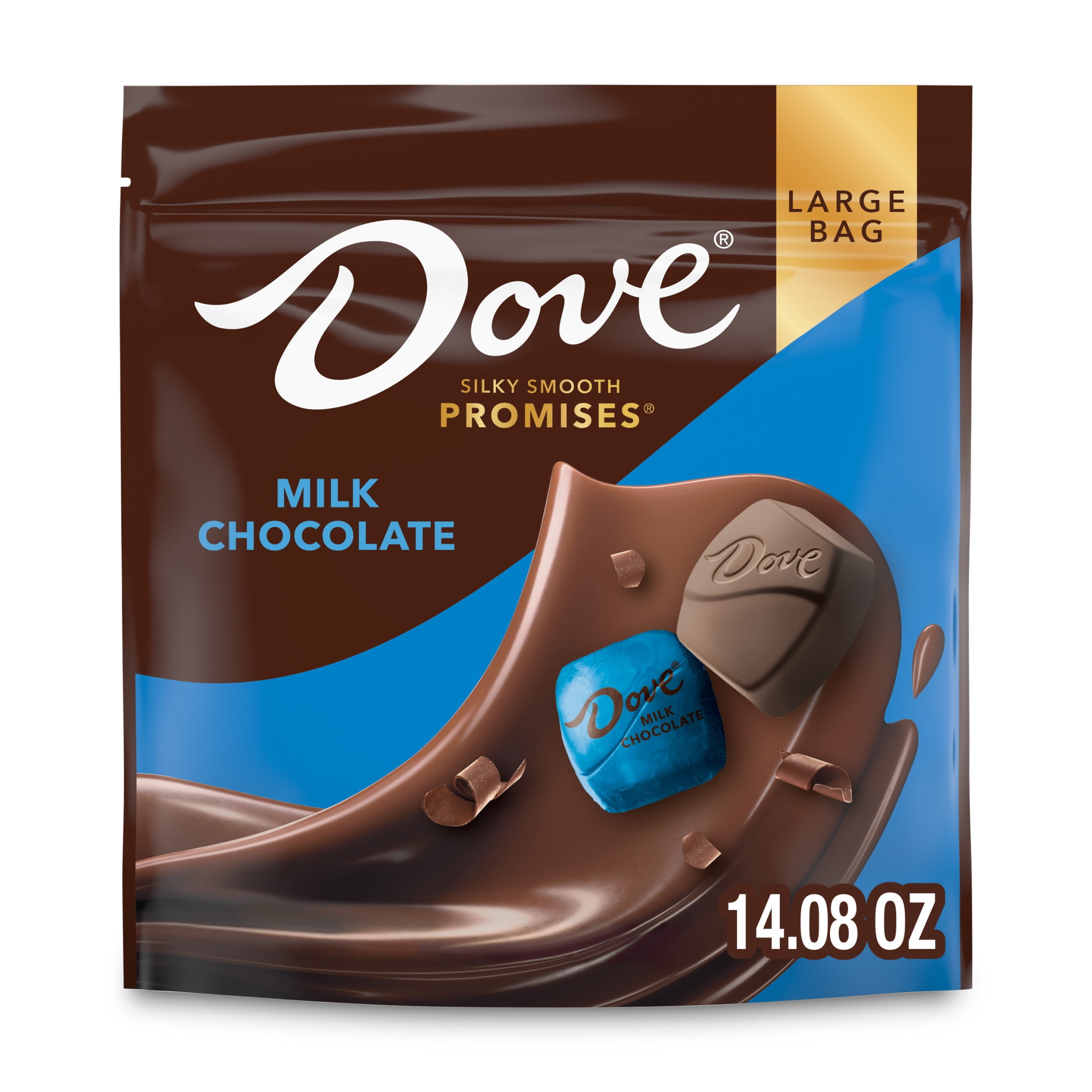 DOVE Chocolate Promises Milk Chocolate Candy (Milk Chocolate, 14.08 oz) ahnnu