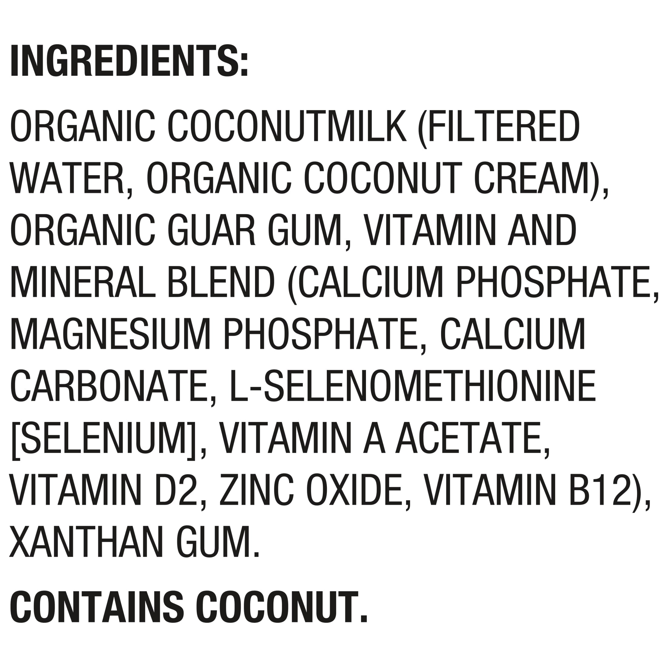 So Delicious Organic Unsweetened Coconut Milk, Dairy Free & Vegan Plant Based Milk (32 fl oz) qbmn2