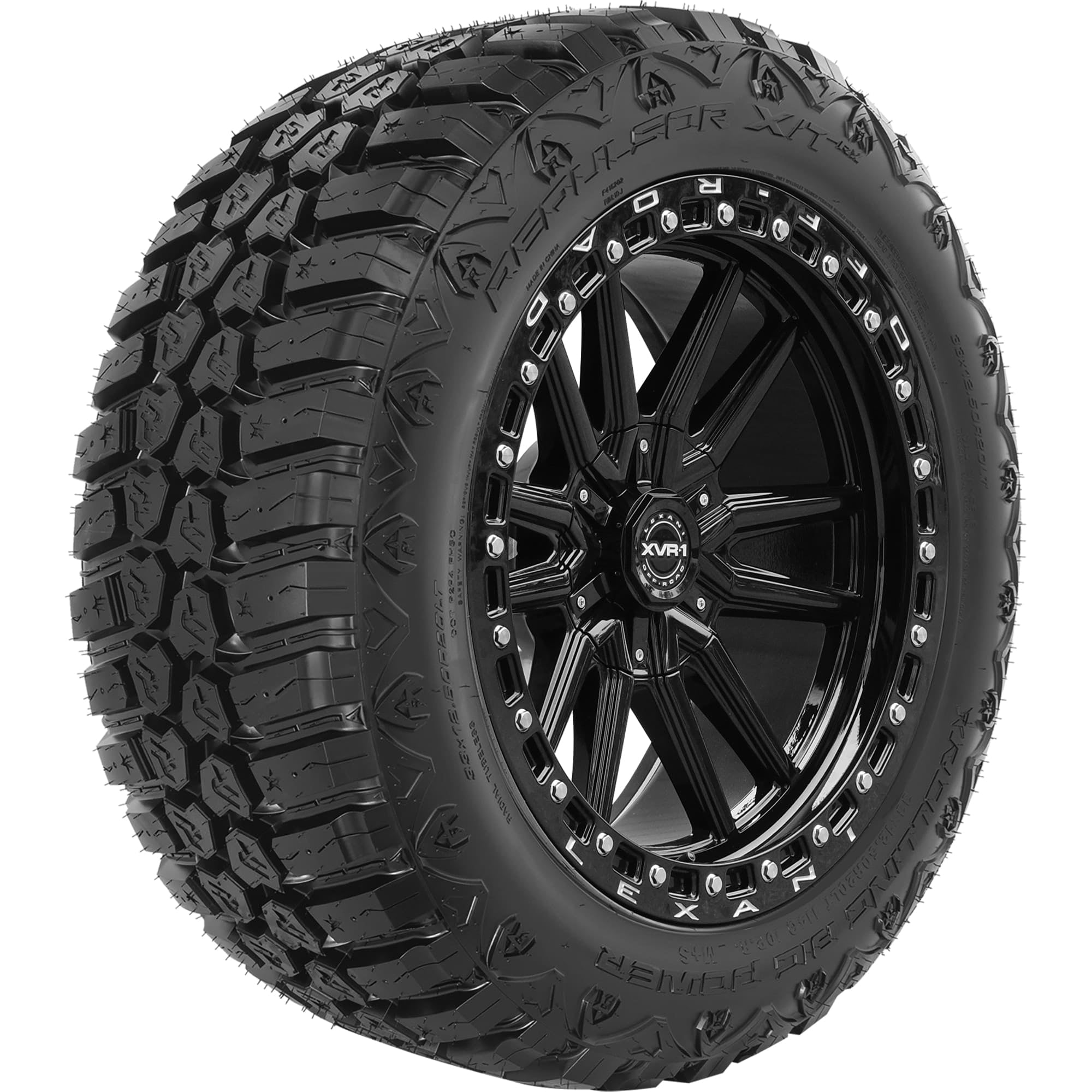 RBP Repulsor X/T RX Rugged Terrain Light Truck Tire (Black Sidewall, LT32X11.50R15) eo5g1