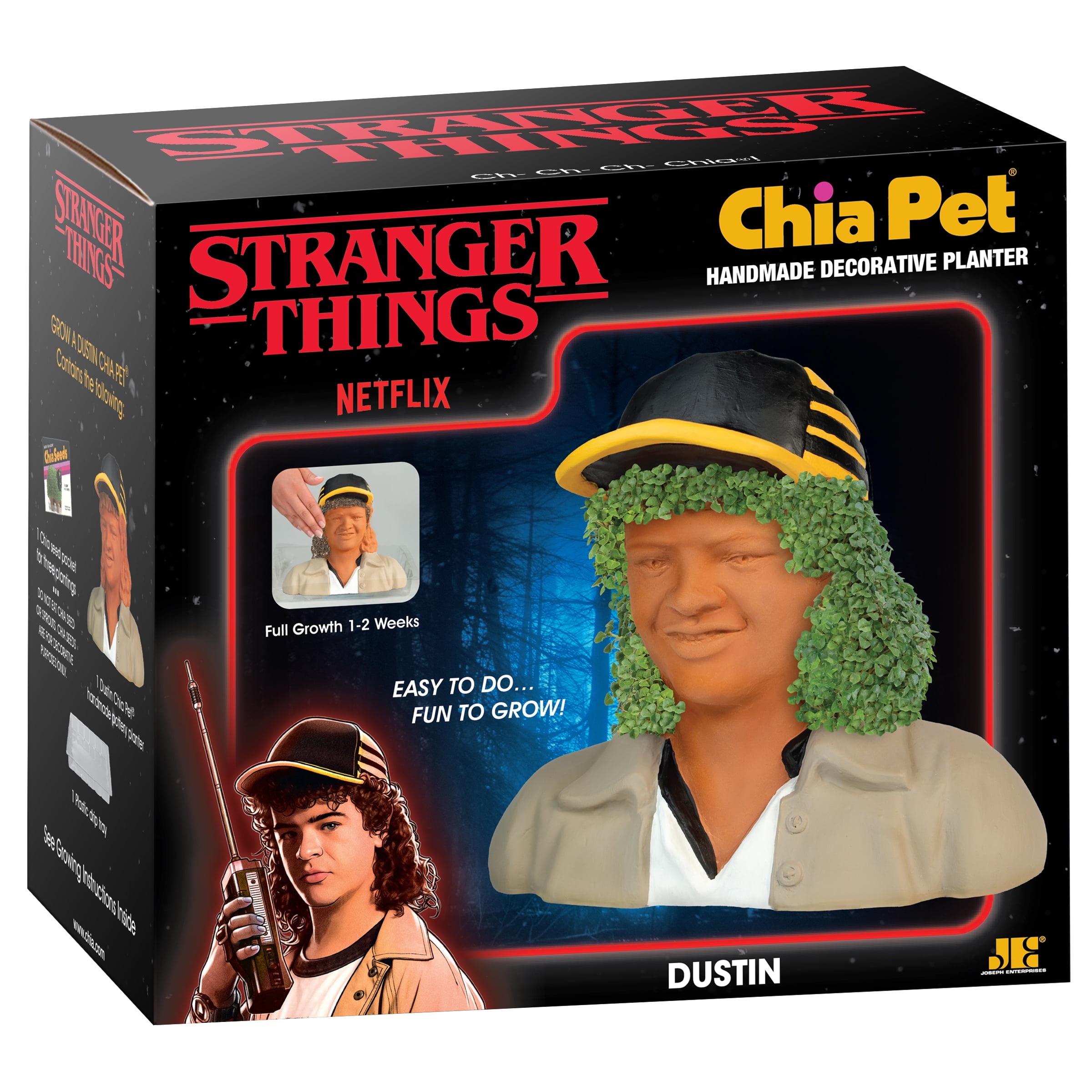 Chia Pet Stranger Things Dustin Decorative Planter (1 Pack) sg8w5