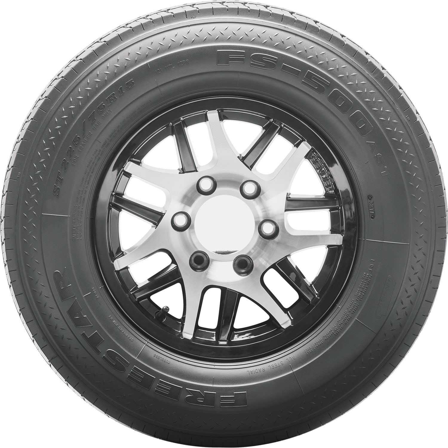 Freestar FS-500 Trailer Tire (225/75R15, Load Range F) pj3up