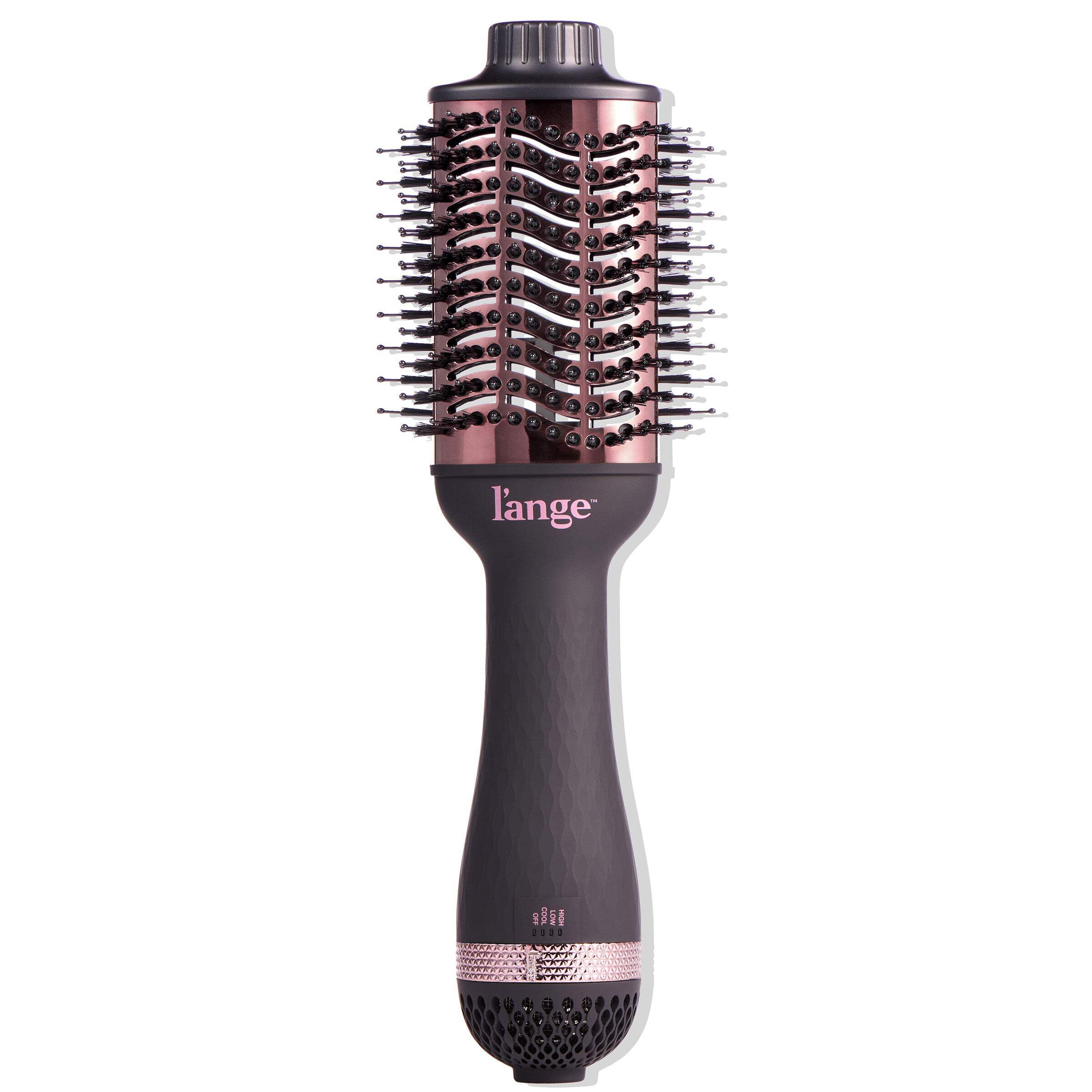 L'ange Hair Le Volume 2-in-1 Titanium Blow Dryer Brush (Blush, 1 Count) mrd0p