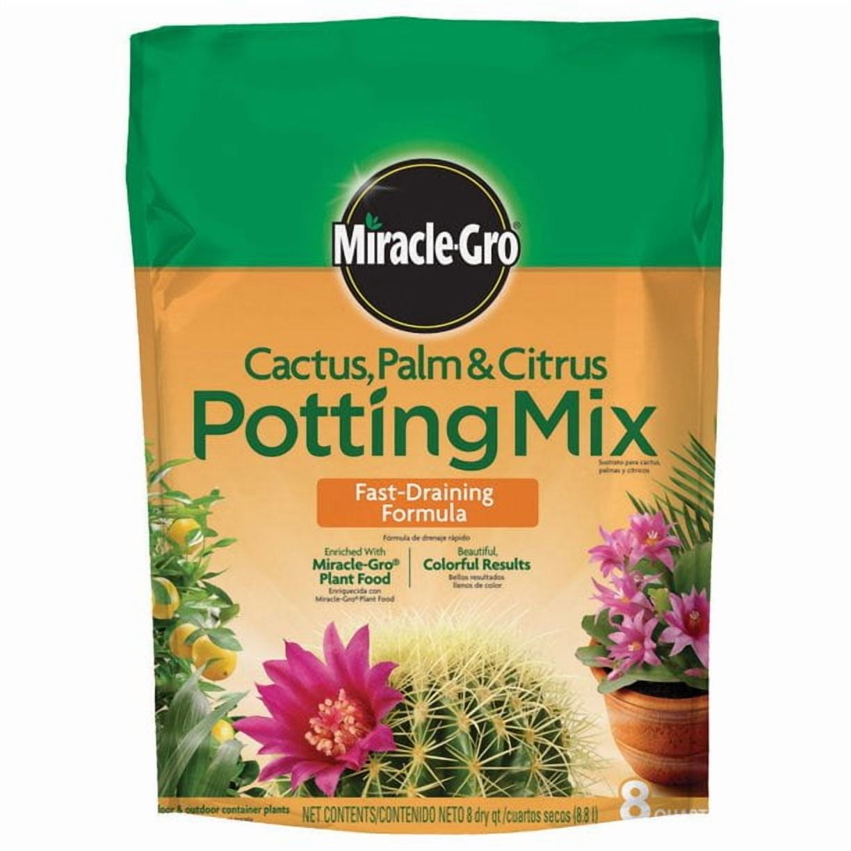 Miracle-Gro Cactus, Palm & Citrus Potting Mix (8 qt) ovibr