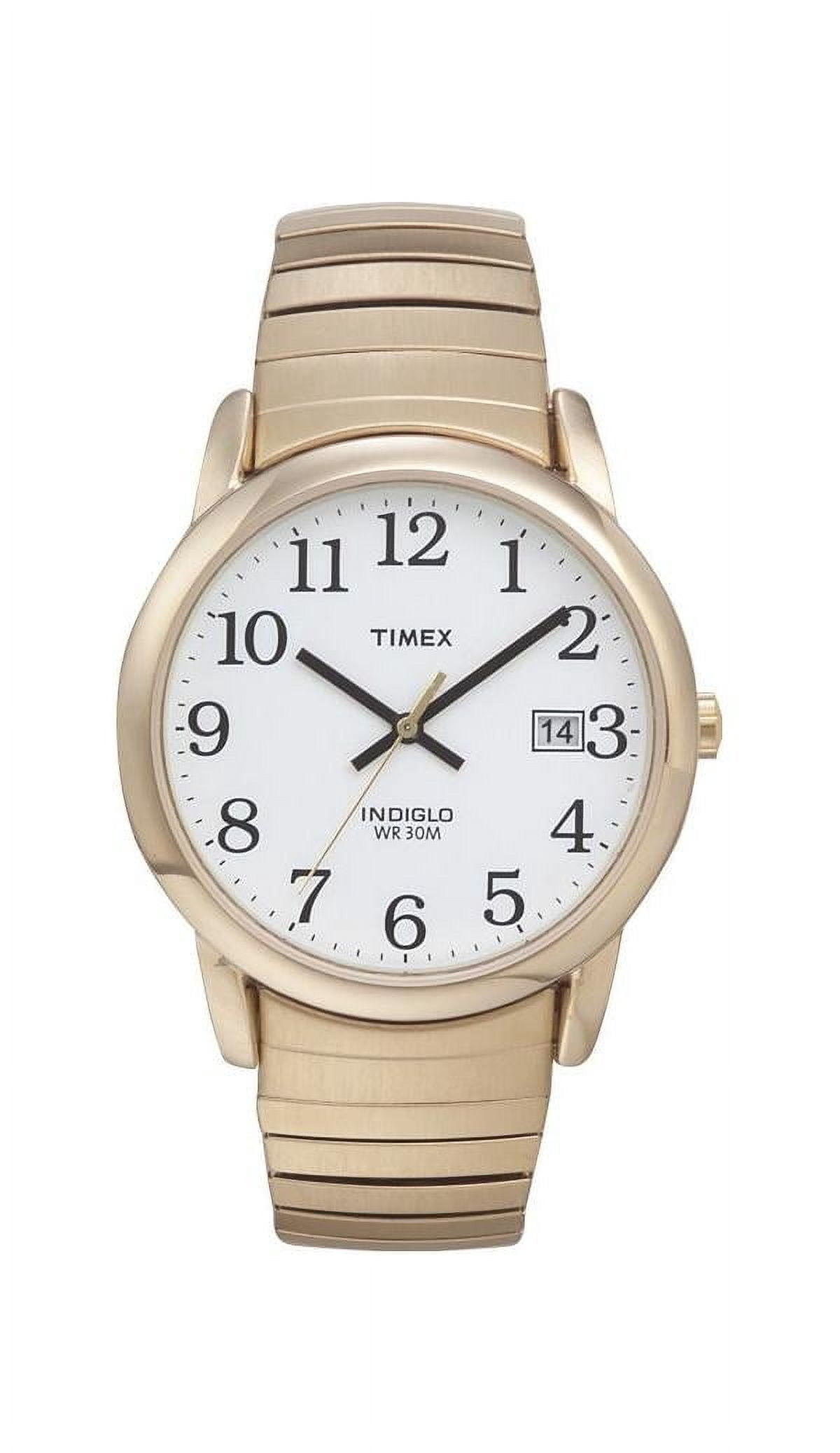 Timex Easy Reader Expansion Band Mens Watch (Gold, 35 mm) 06gft