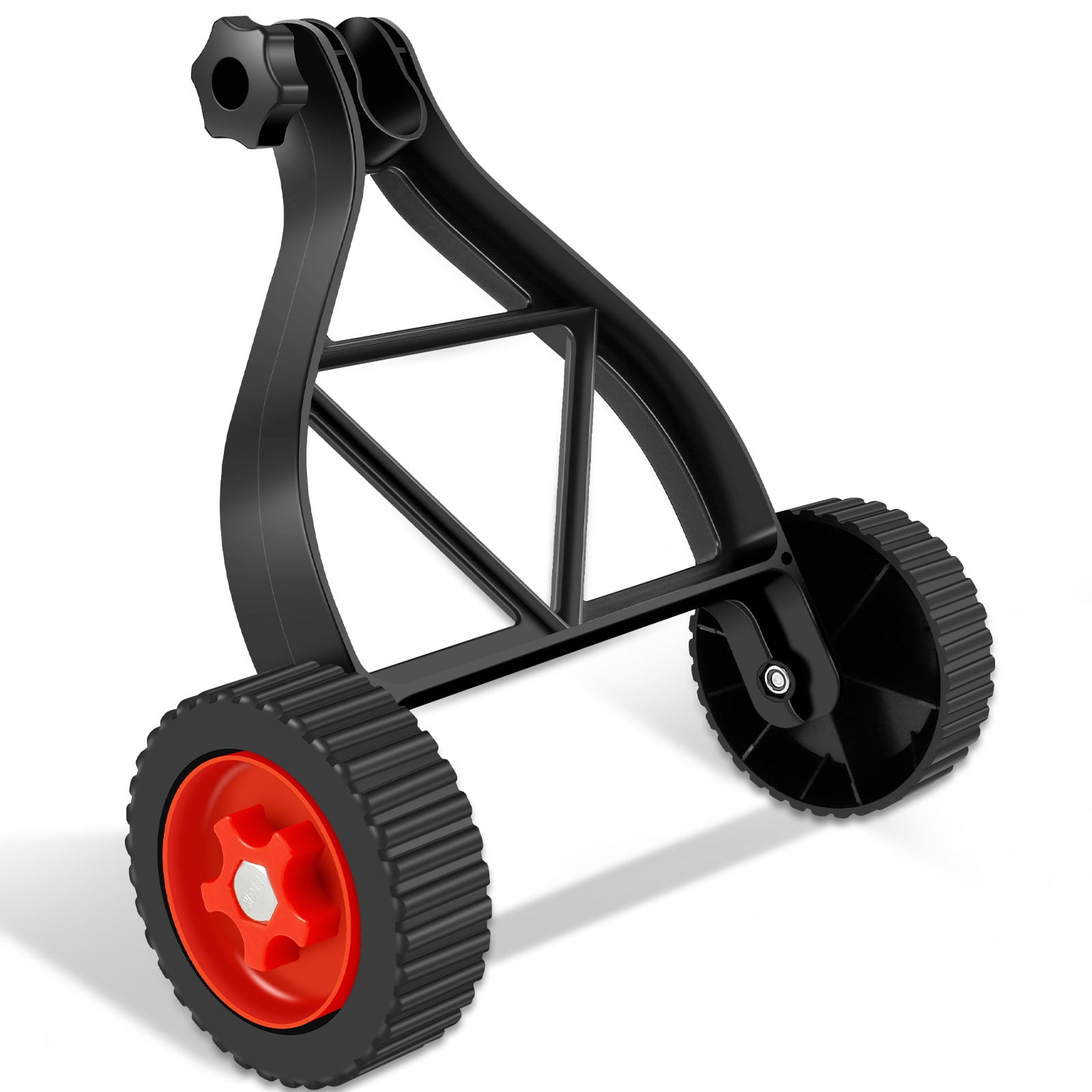FUYGRCJ Adjustable Weed Trimmer Support Wheels for Lawn Mower (Universal Fit, 1.02 in - 1.10 in) fbpzu