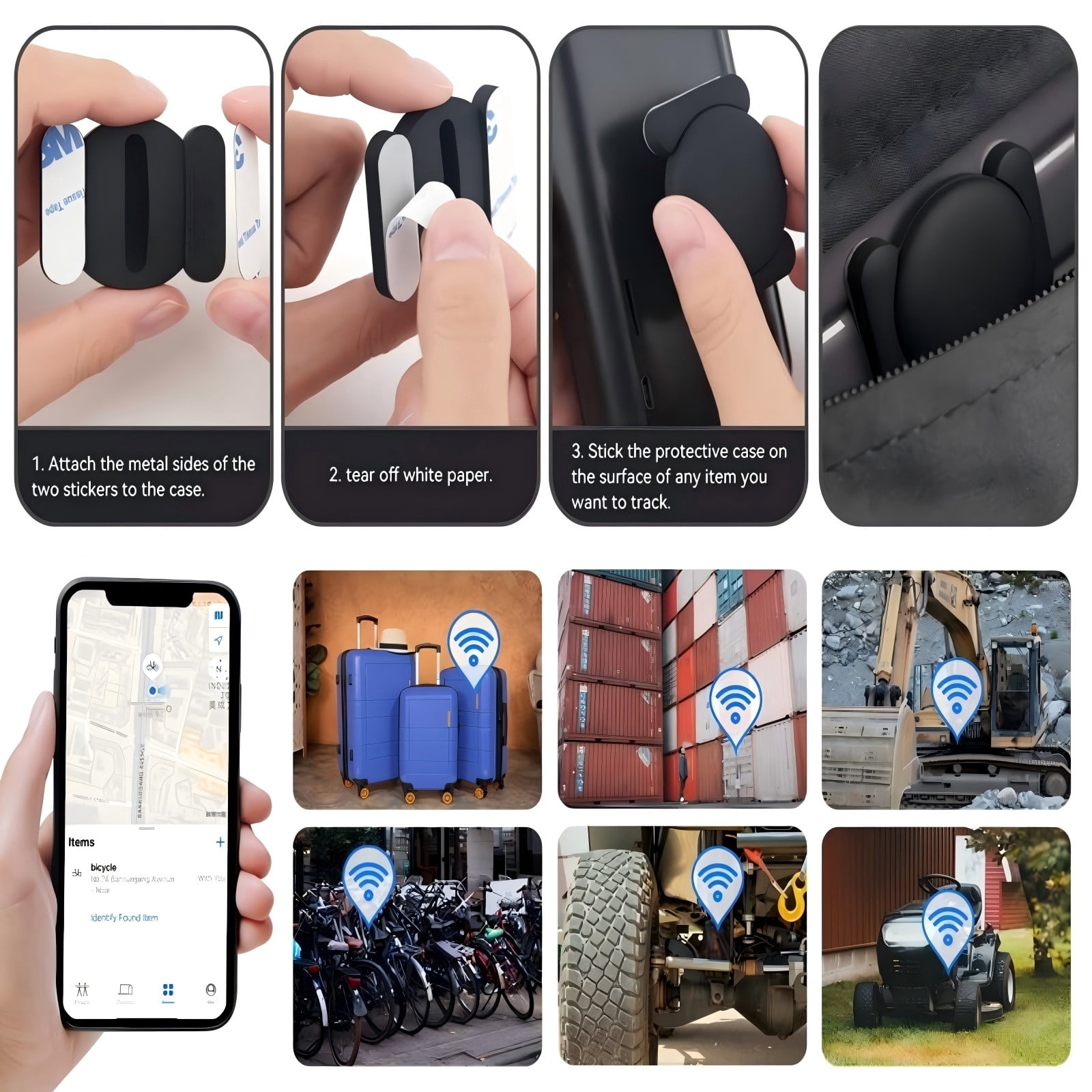 MINI USA Hidden GPS Tracking Device for Vehicles and Cars (Black, 1 Pack) vyftq