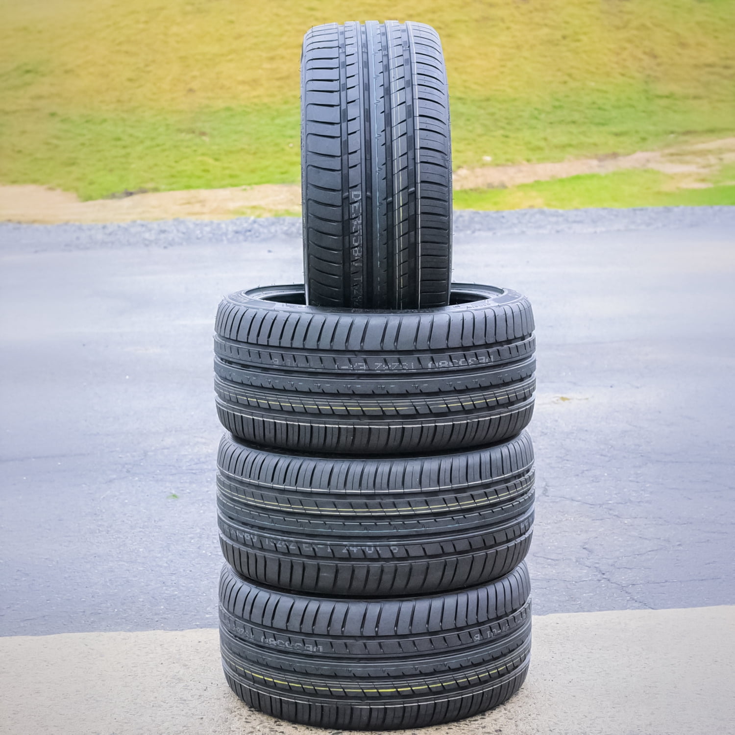 Cosmo MuchoMacho High Performance All-Season Tires (255/35R18, 94Y XL, Set of 2) dl8cg