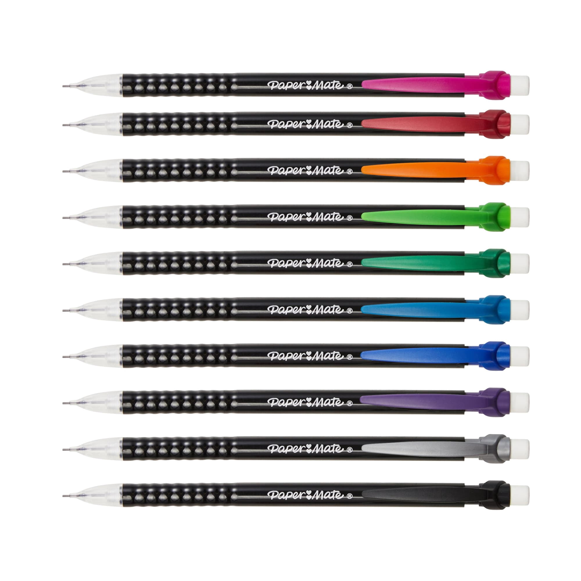 Paper Mate Write Bros. Mechanical Pencils, #2 Lead, Smudge-Resistant Eraser (0.7mm, 12 Count) xv254