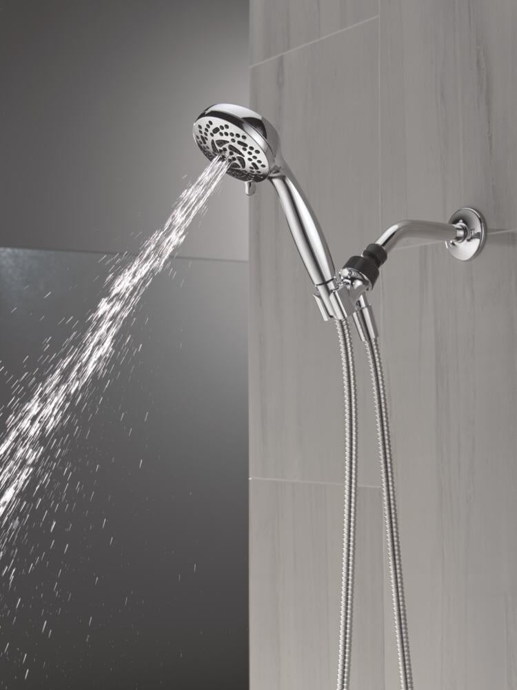Delta Faucet 5-Setting Hand Shower with Adjustable Mount and 60 in. Hose (Chrome, 1.75 GPM) 0kgok