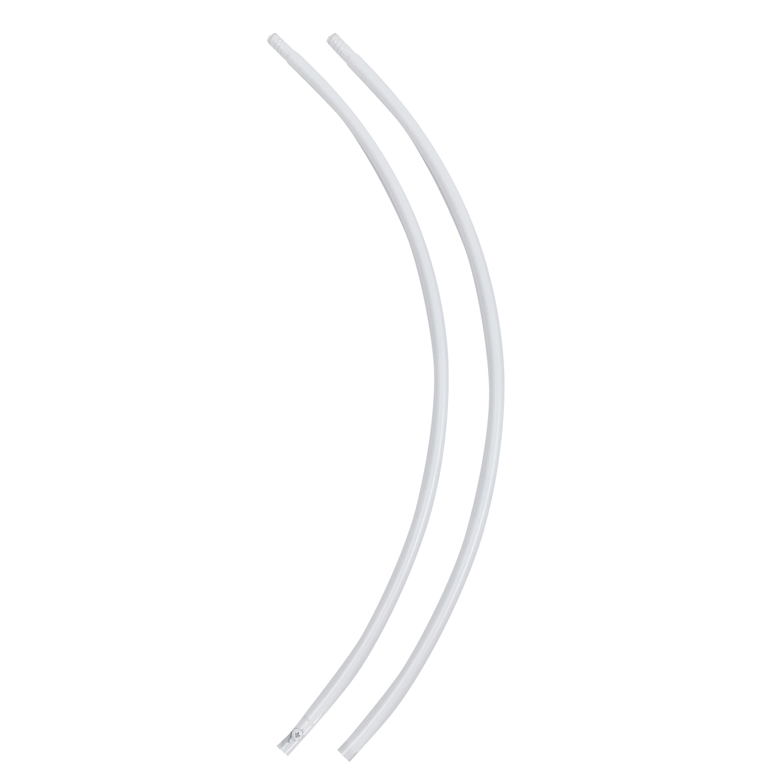 Generic Balloon Arch Frame Kit Wedding Backdrop Stand with Cloth Cover (White, 47.28 in x 19.68 in x 86.64 in) t105b
