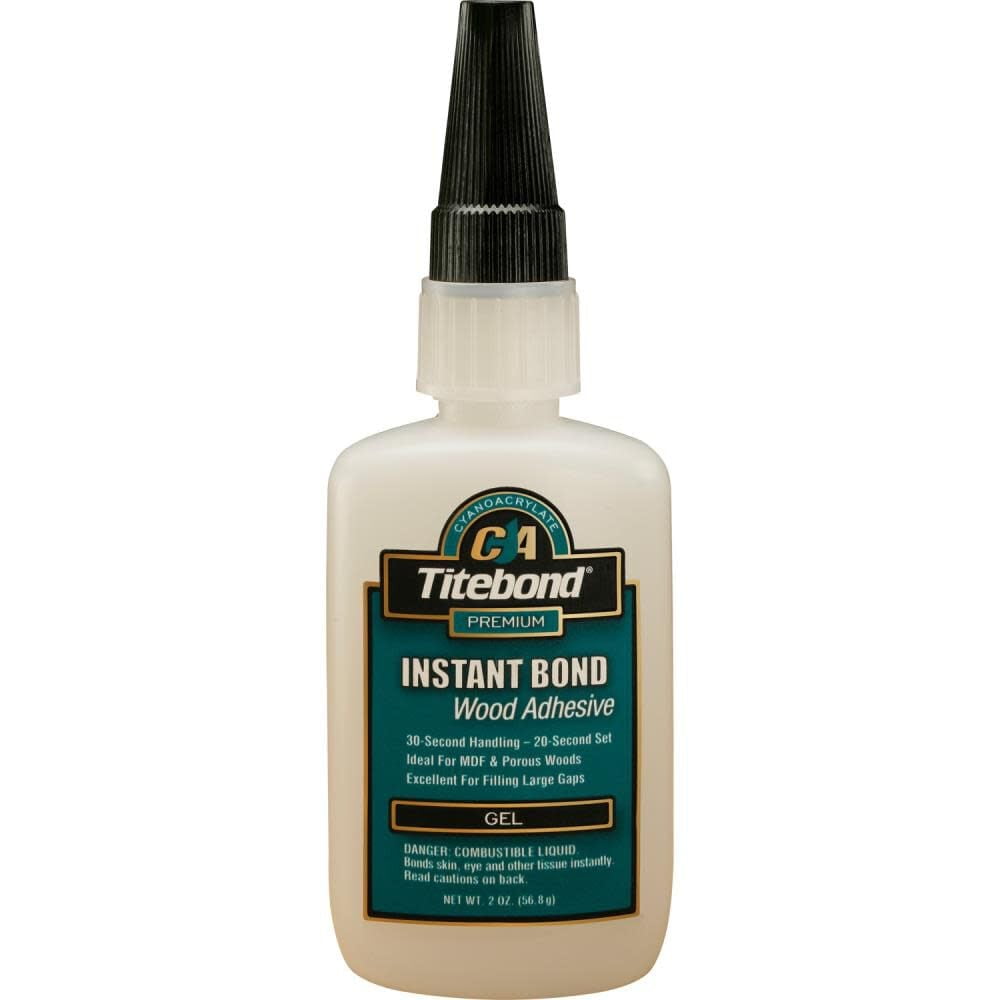 Titebond Instant Bond Wood Adhesive Gel (Yellow, 2 oz) itkp2