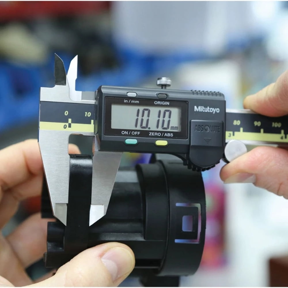 Mitutoyo 500-193-30 AOS Digital Caliper, Stainless Steel Precision Measuring Tool, Large LCD Display (0 to 12 in) za63d