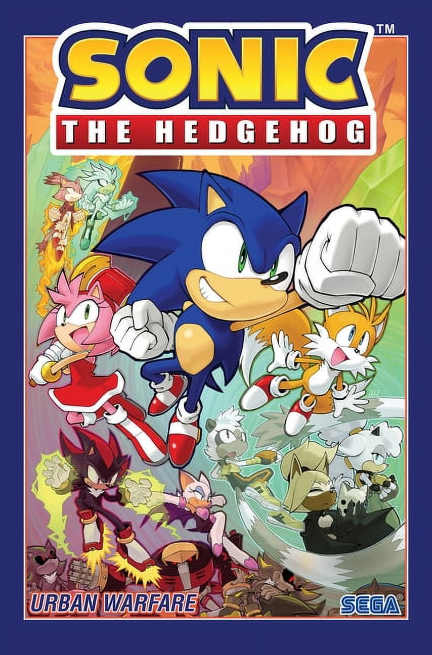 IDW Publishing Sonic the Hedgehog Vol. 15: Urban Warfare (Paperback, 120 Pages) 6jttv