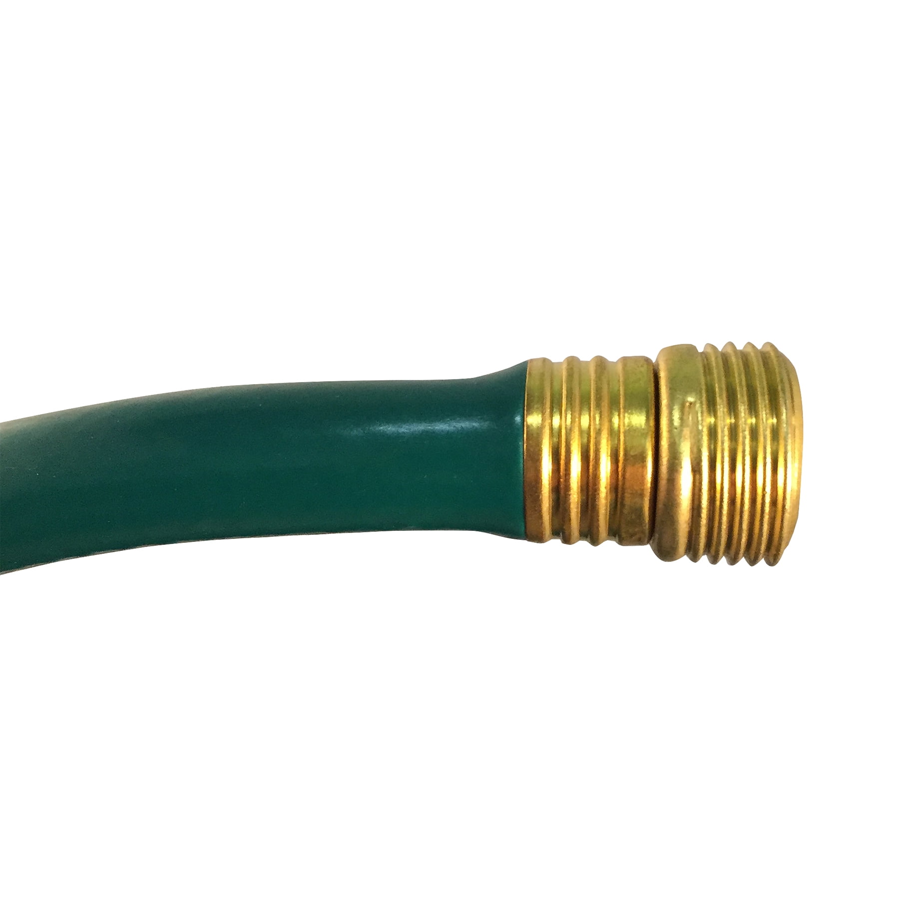 Flexon Light Duty Garden Hose, Kink-Resistant Vinyl Water Hose for Lawn and Outdoor Use (Green, 0.5 in x 100 ft) lkccp