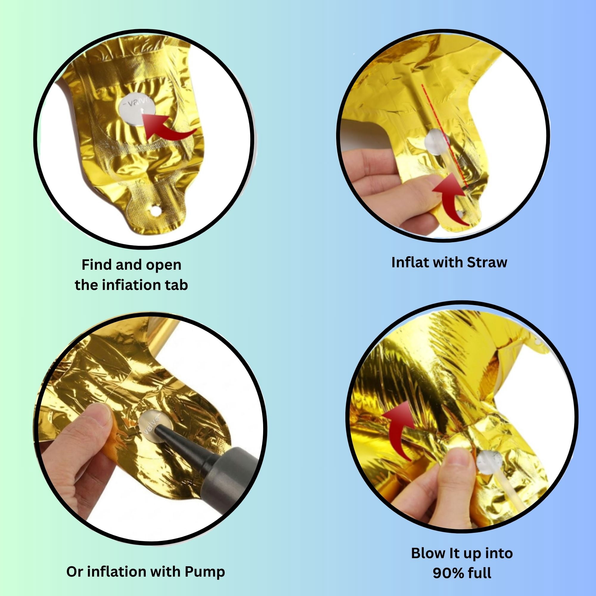 PARTY BALLOONS DELIVERY Gold Number 12 Mylar Foil Balloon (Gold, 40 in) odown