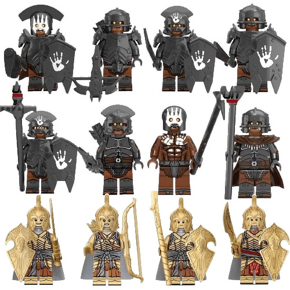 Generic Medieval Orc Legion Minifigure Set (14 Piece Building Block Toy Pack) i2xzh