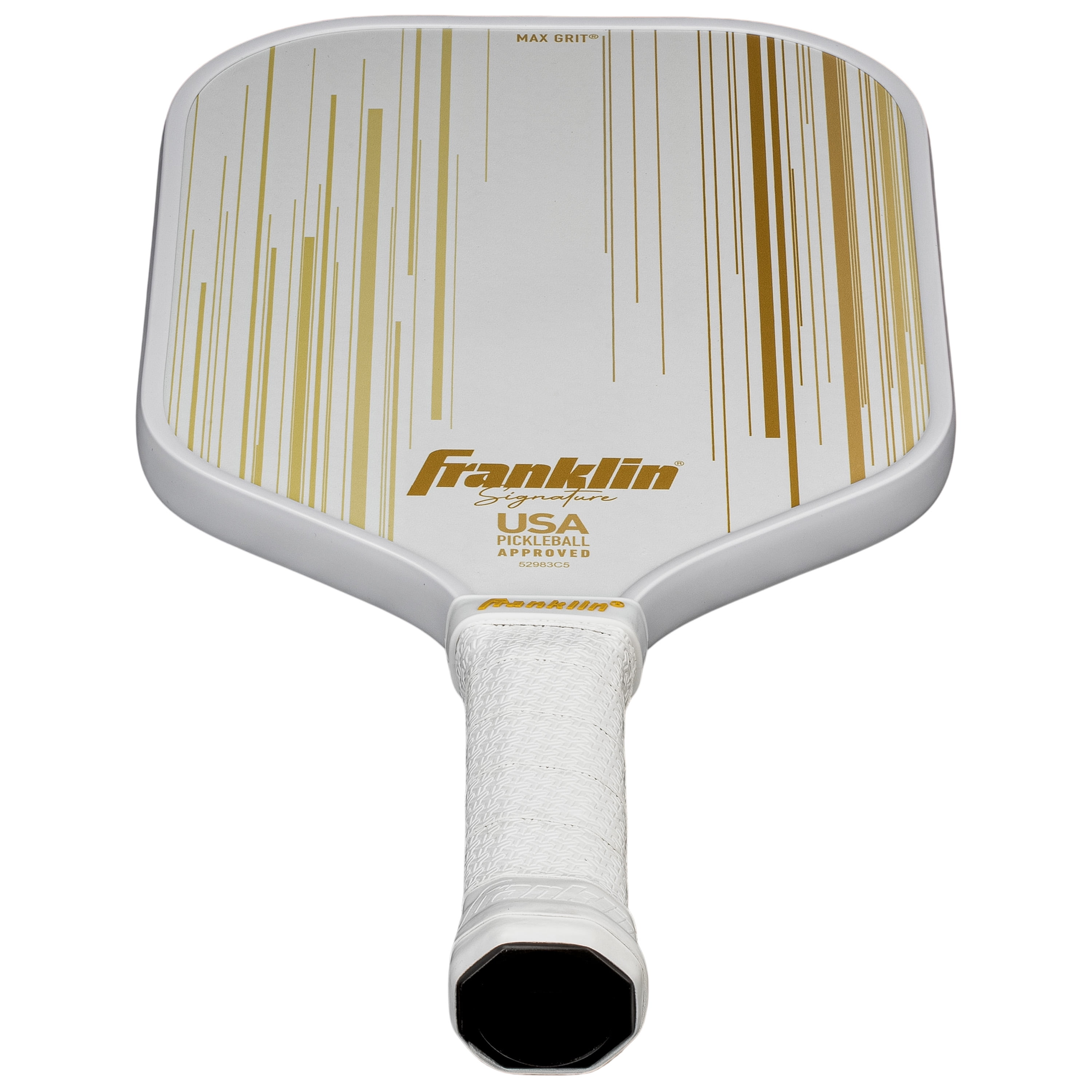 Franklin Sports Pro Signature Pickleball Paddle (Gold, 16.5 in x 7.5 in) tyz81